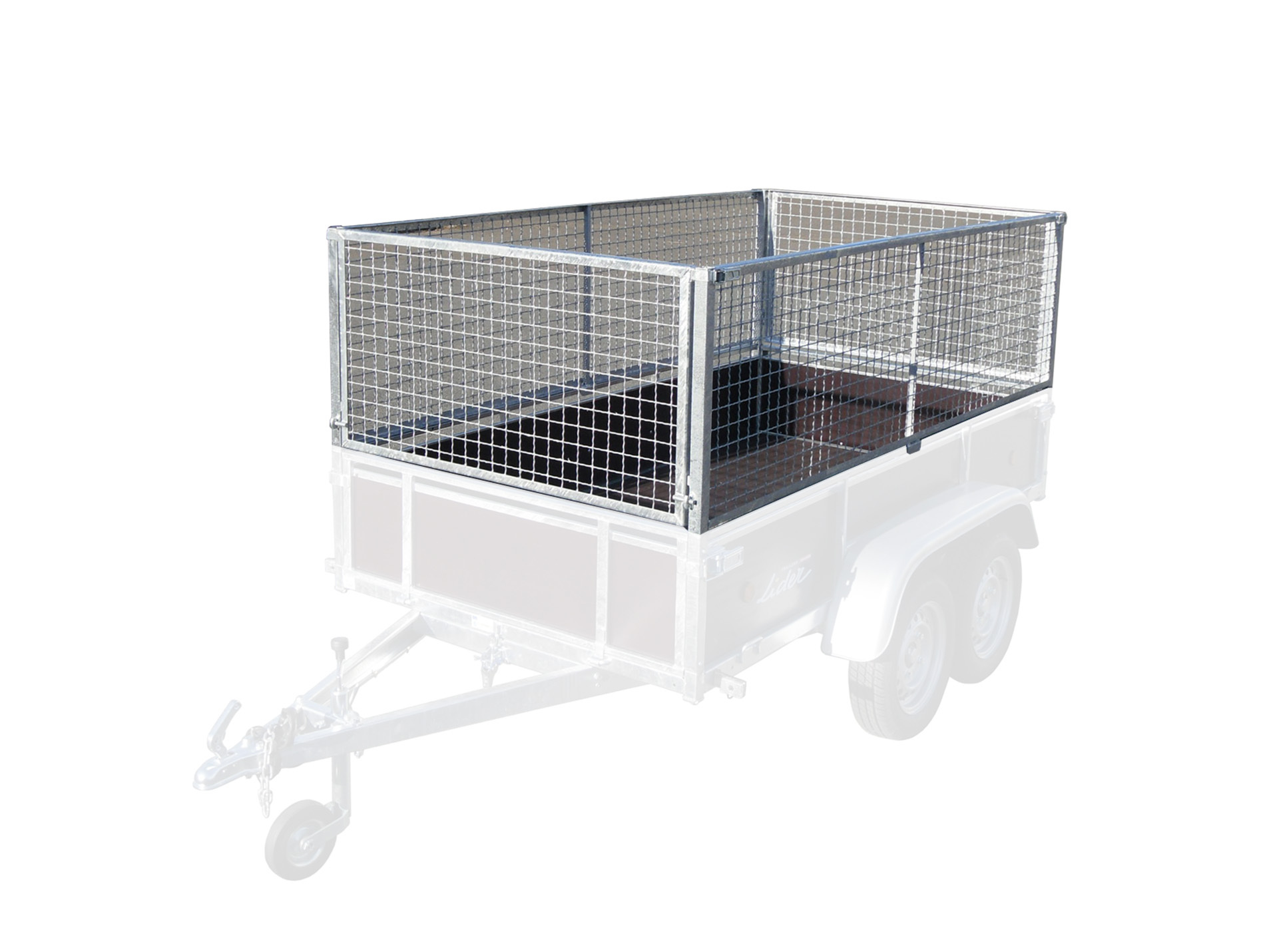 Réhausses grillagées 70cm pour remorque LIDER bois