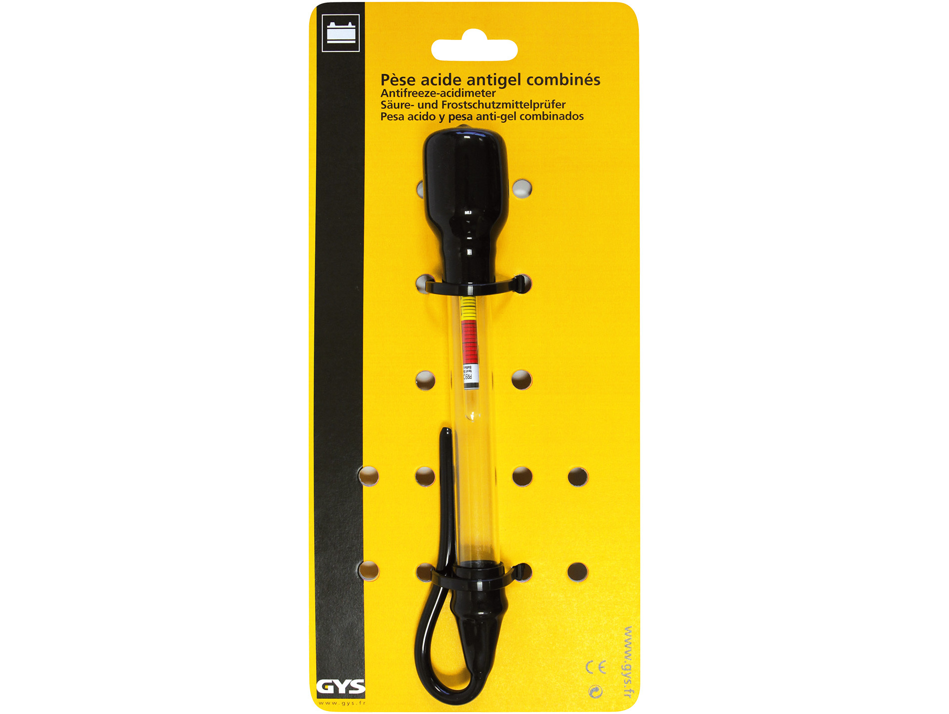 Pèse acide/antigel combiné GYS