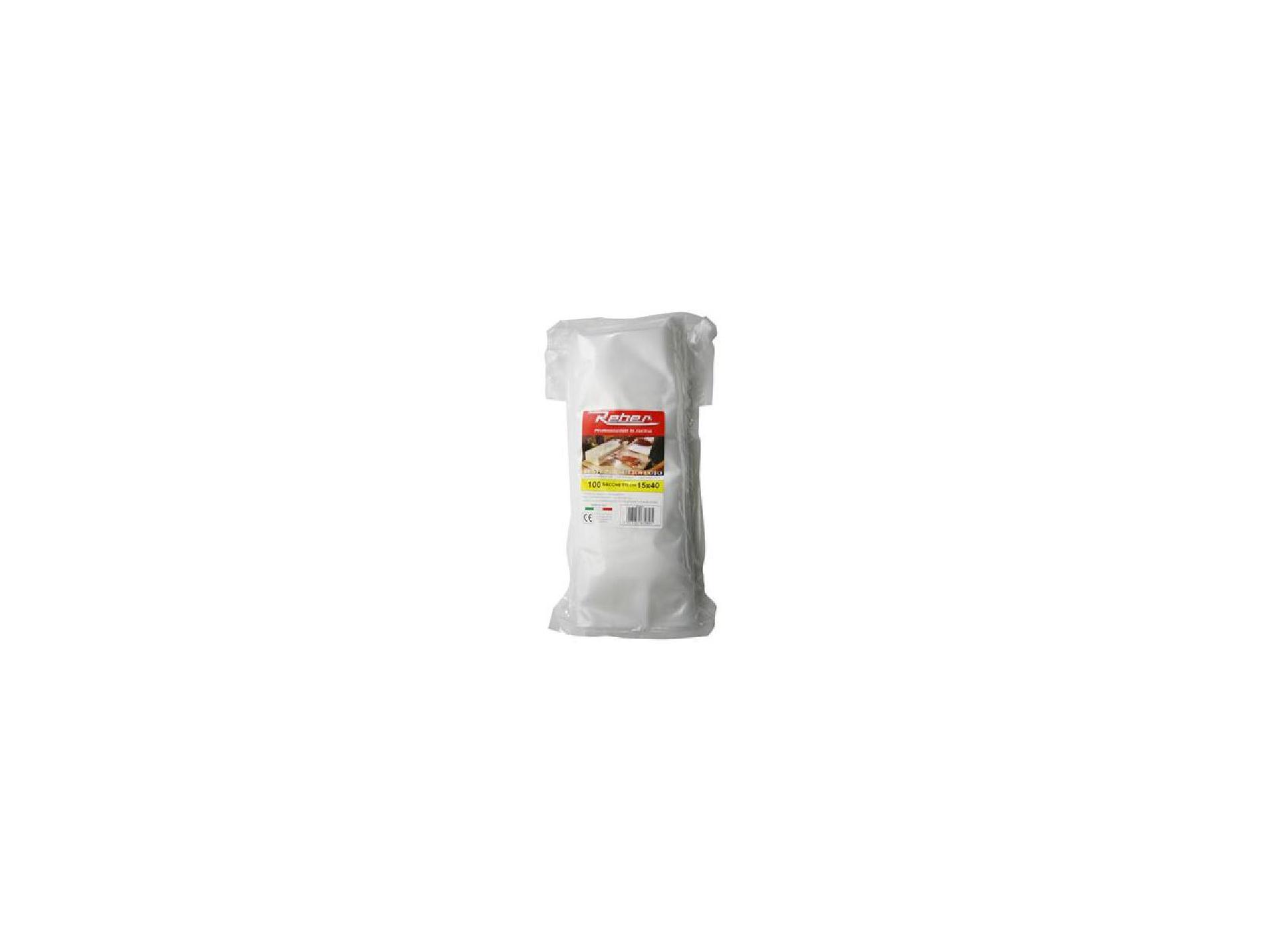 Poches pour machine sous-vide 15x40cm x100