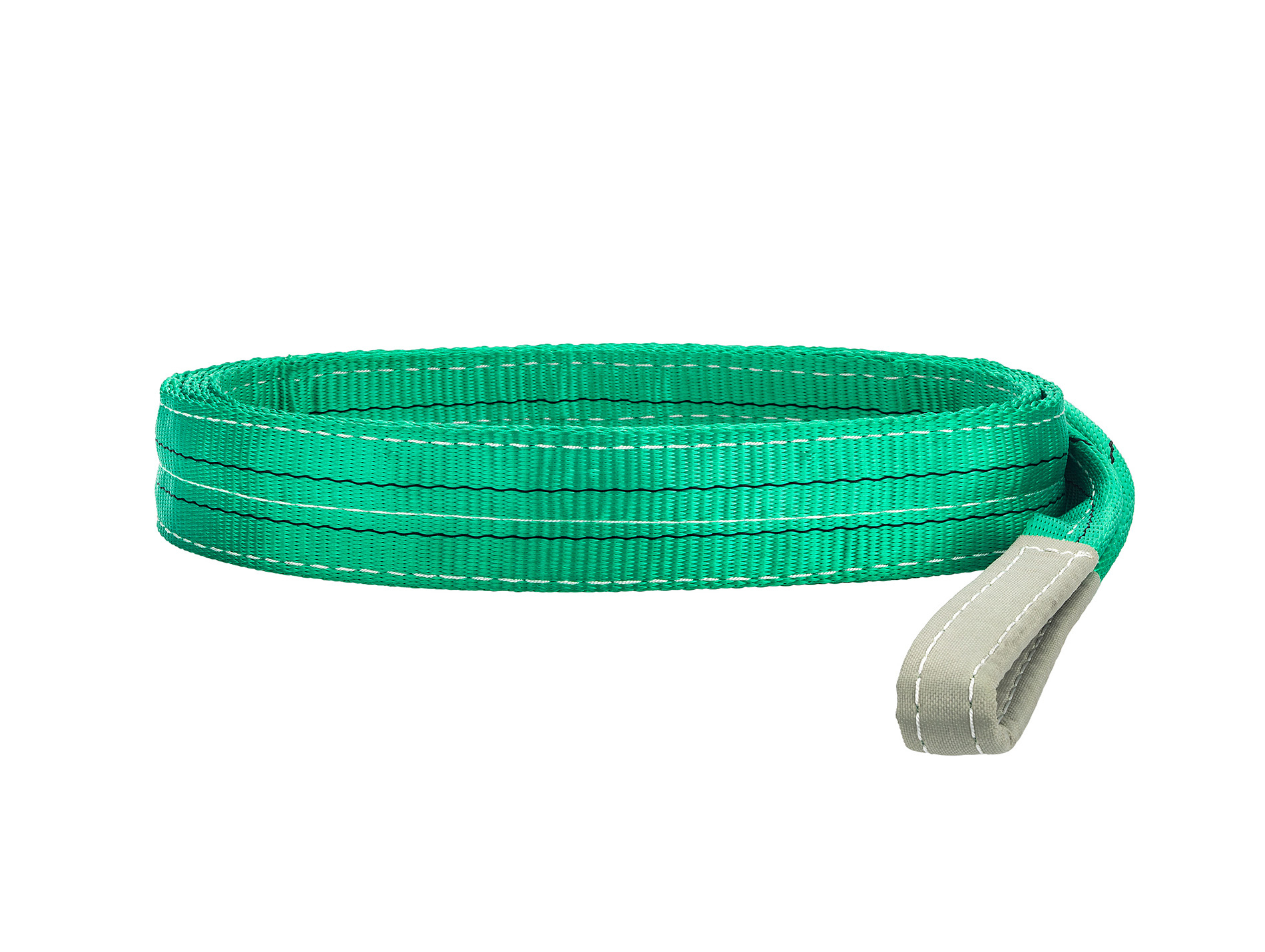 Elingue textile plate double épaisseur MURTRA Vert L.4m 2000kg