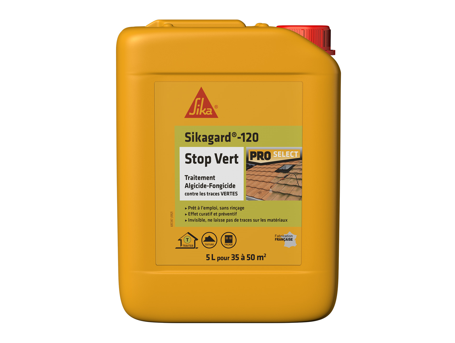 Traitement anti-dépôt vert SIKA Sikagard 120 Stop Vert 5L