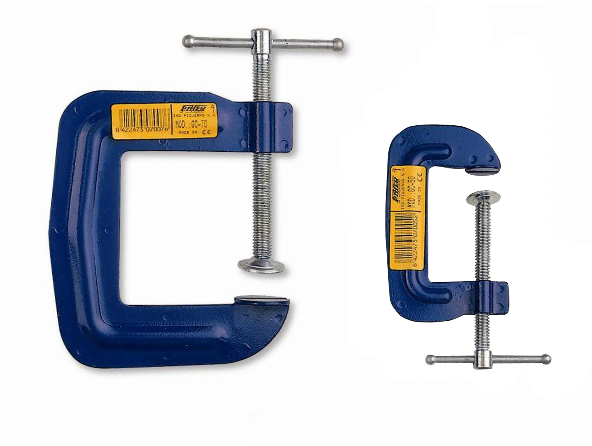 Serre joint acier à coins PIHER GC-50