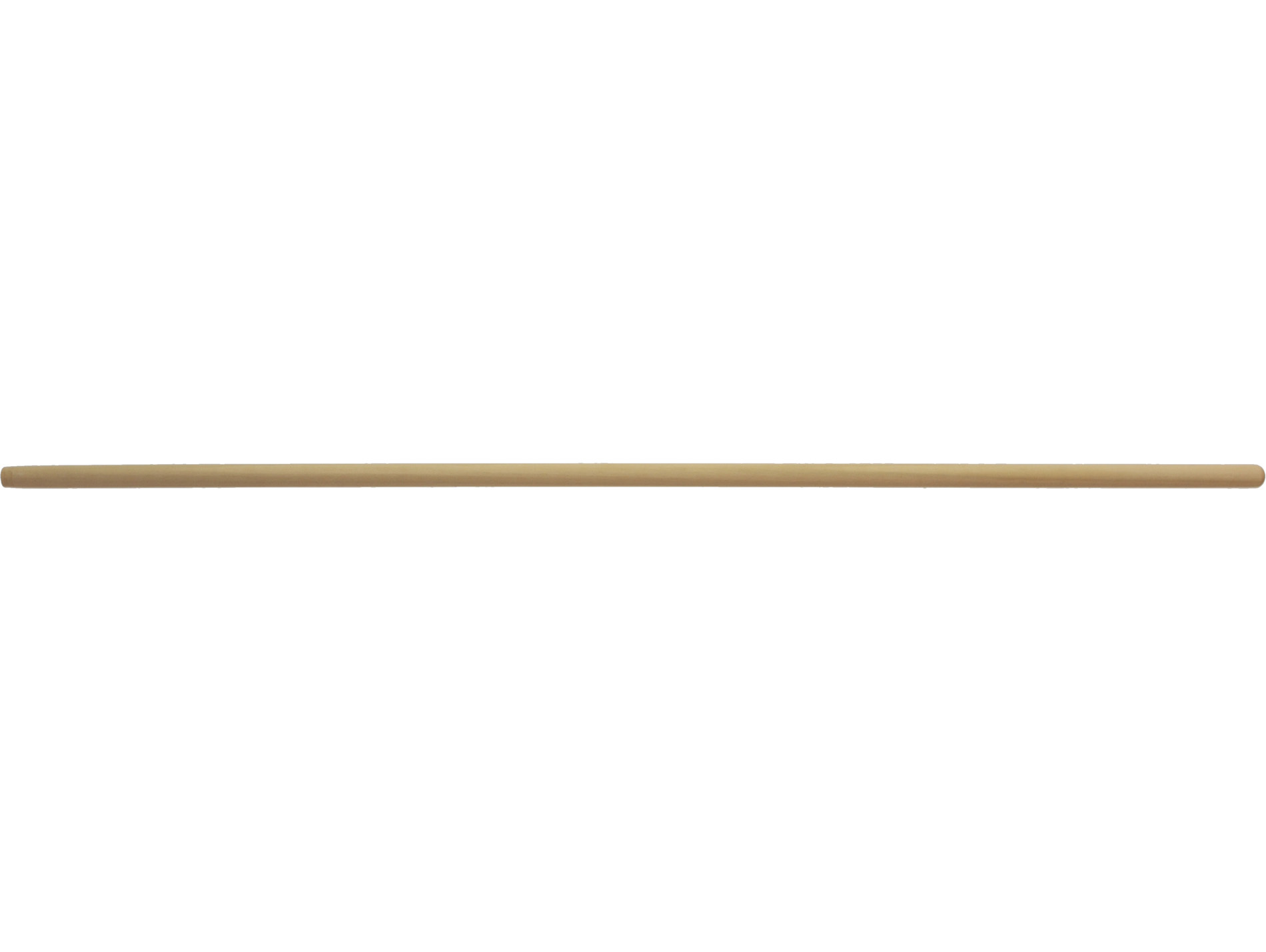 Manche de balai de chantier 155cm bois