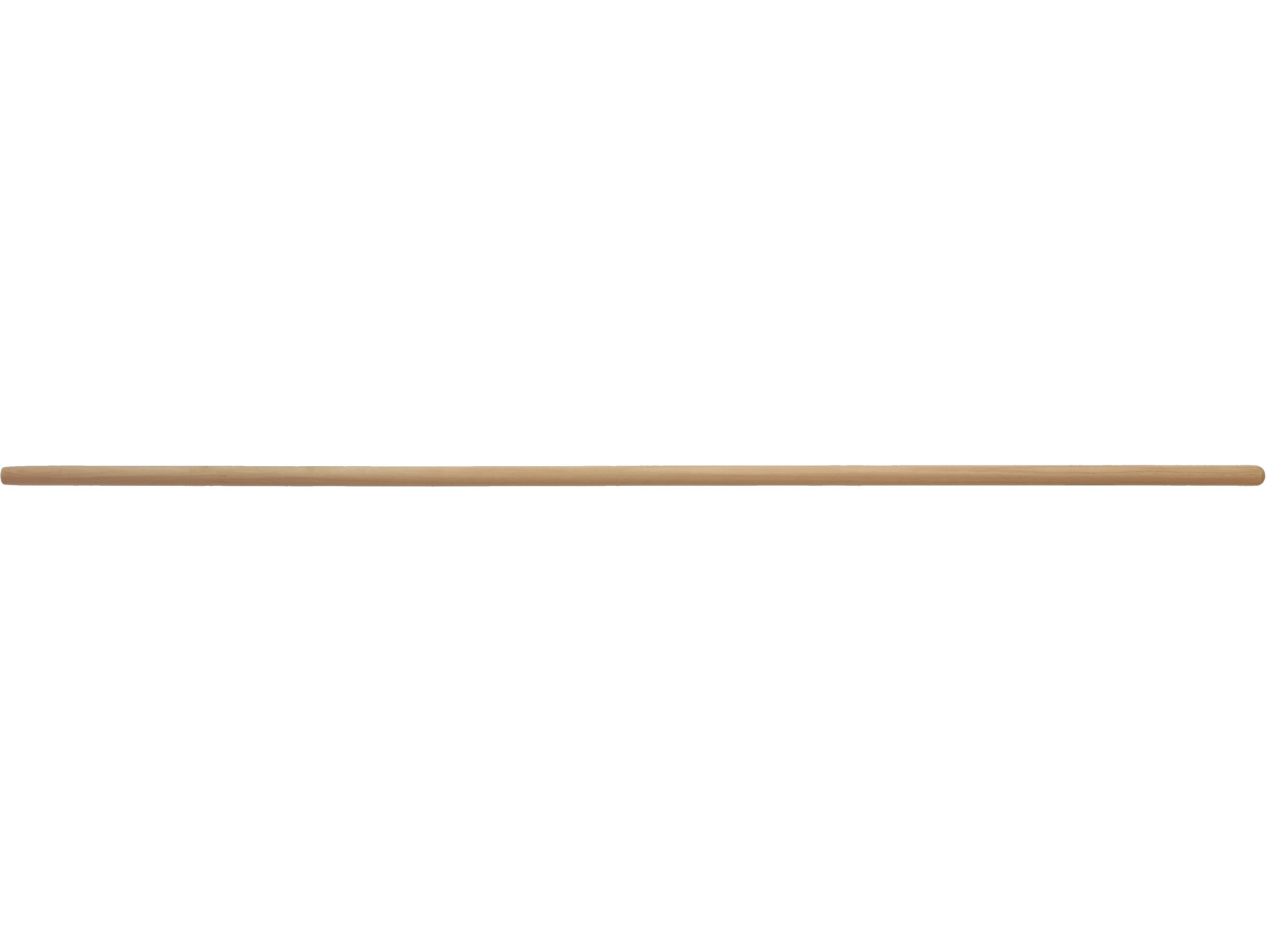 Manche de balai de chantier 180cm bois
