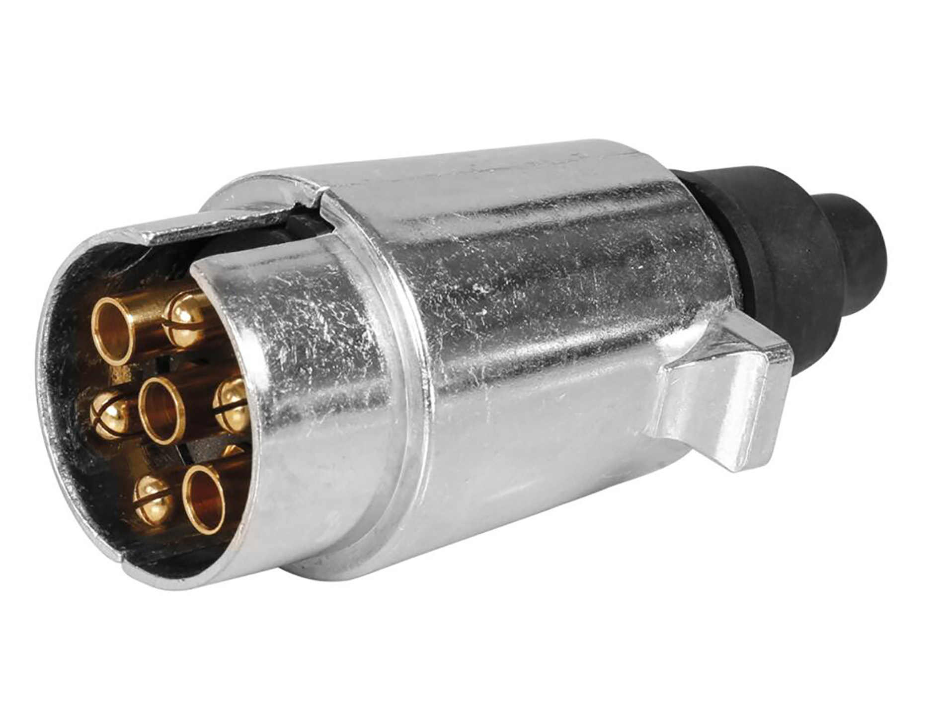 Fiche mâle 7 plots SPOTLIGHT en métal