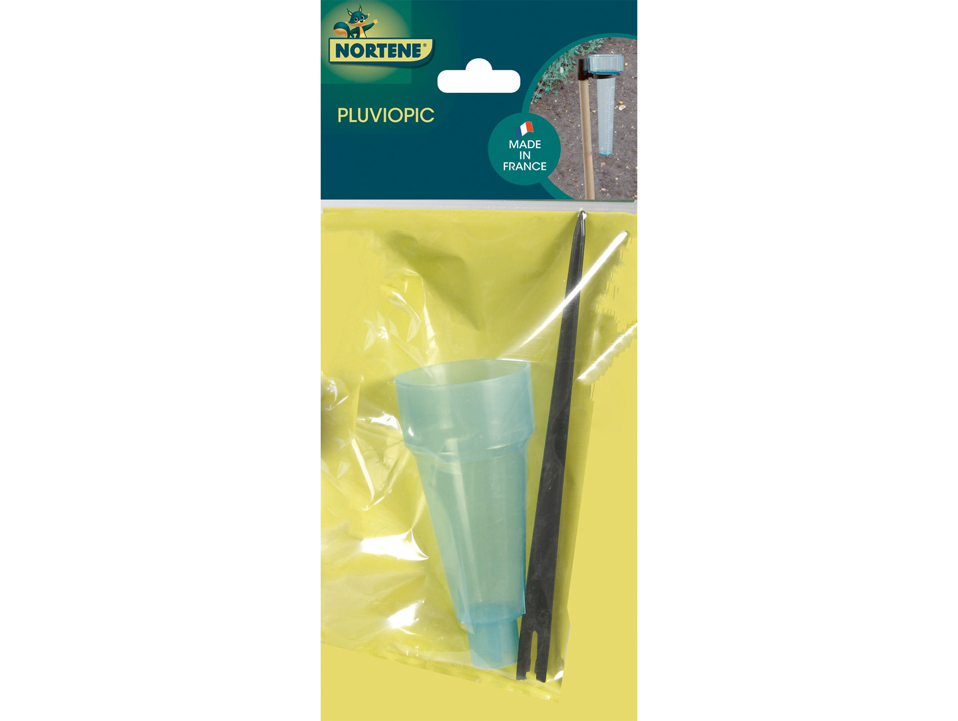 Pluviomètre à piquer NORTENE Ø6,5cm H.14cm
