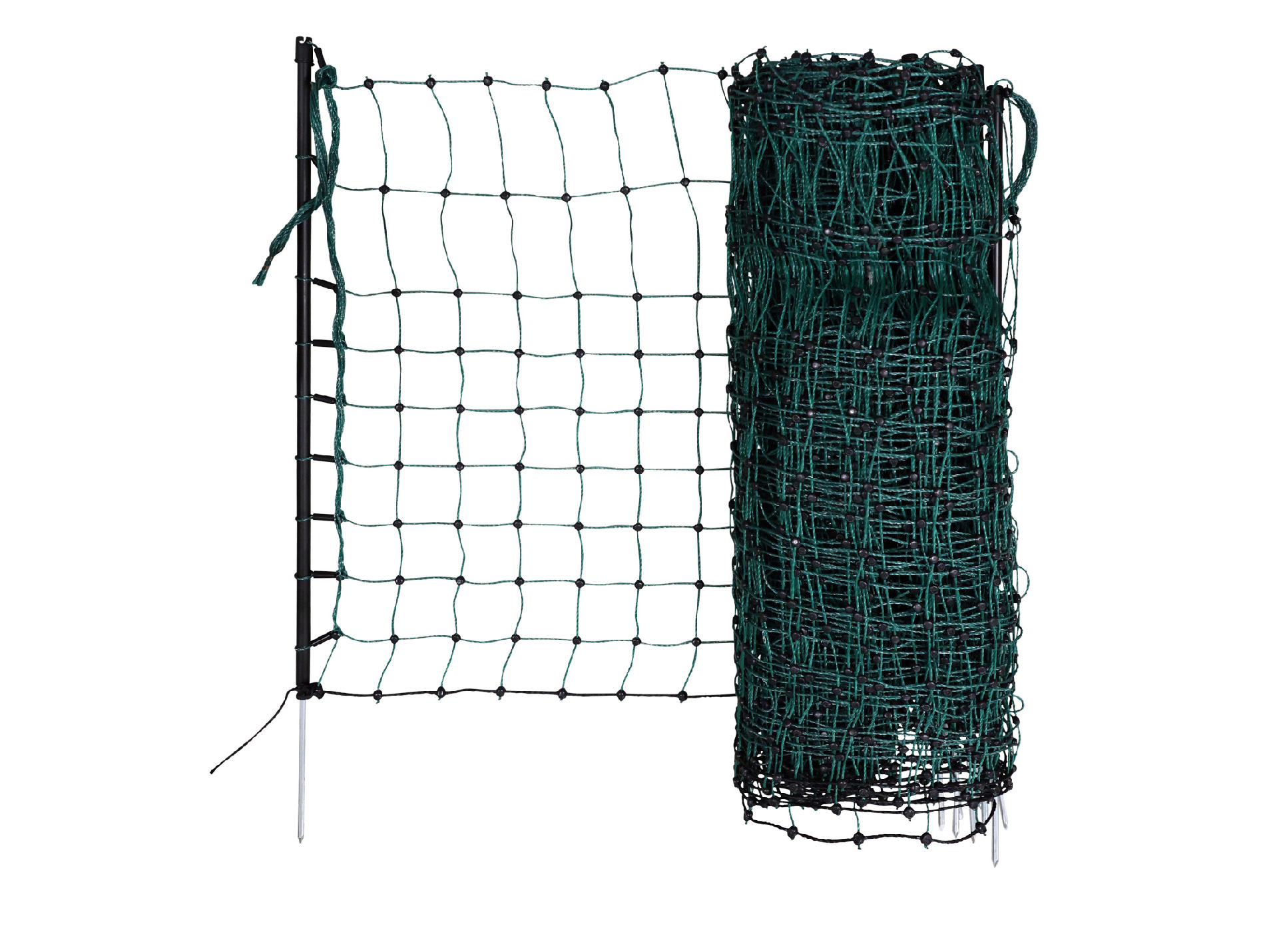 Filet pour lapins KERBL électrifiable H.65cm x L.12m vert