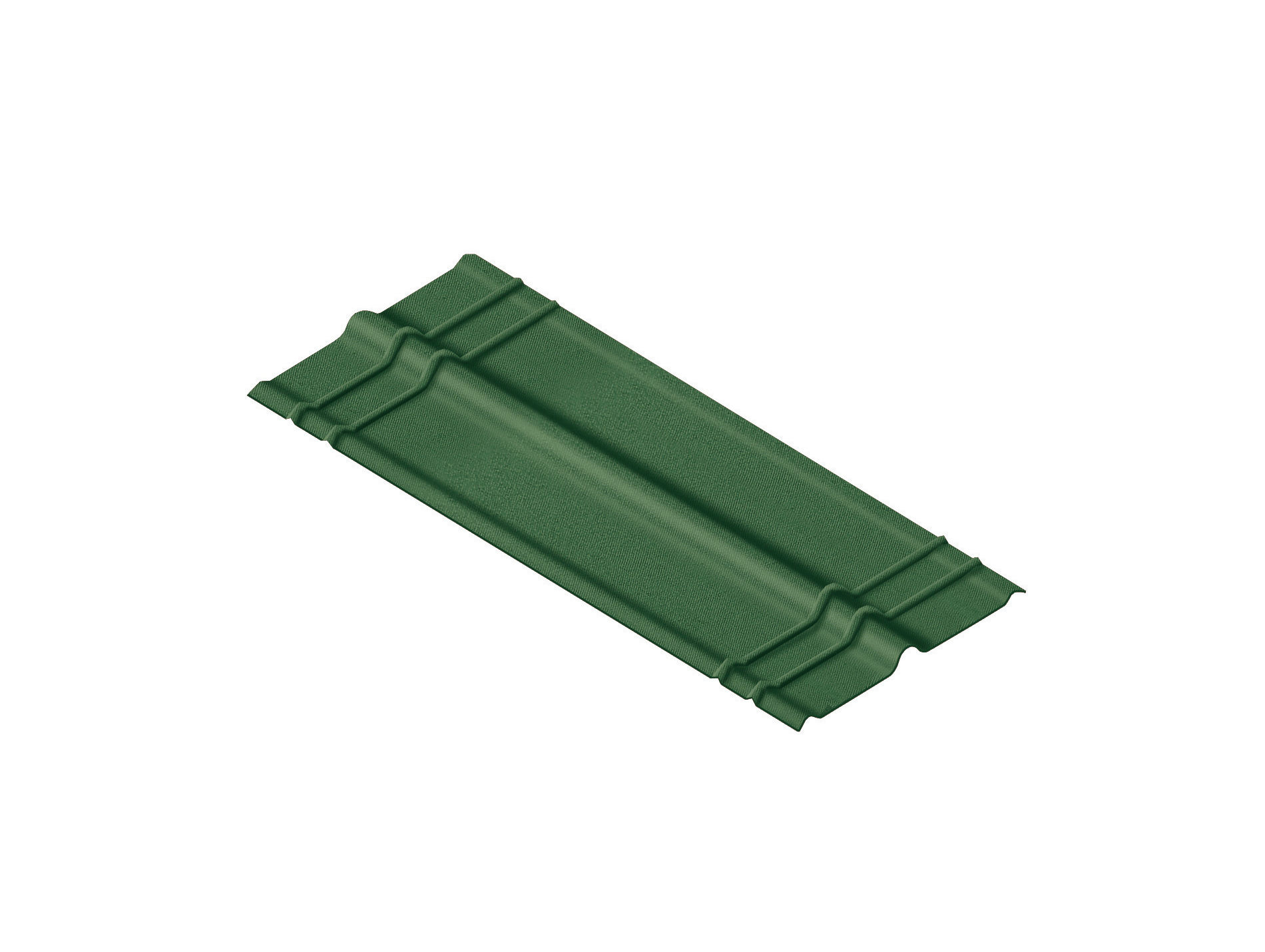 Faîtière standard vert 1m