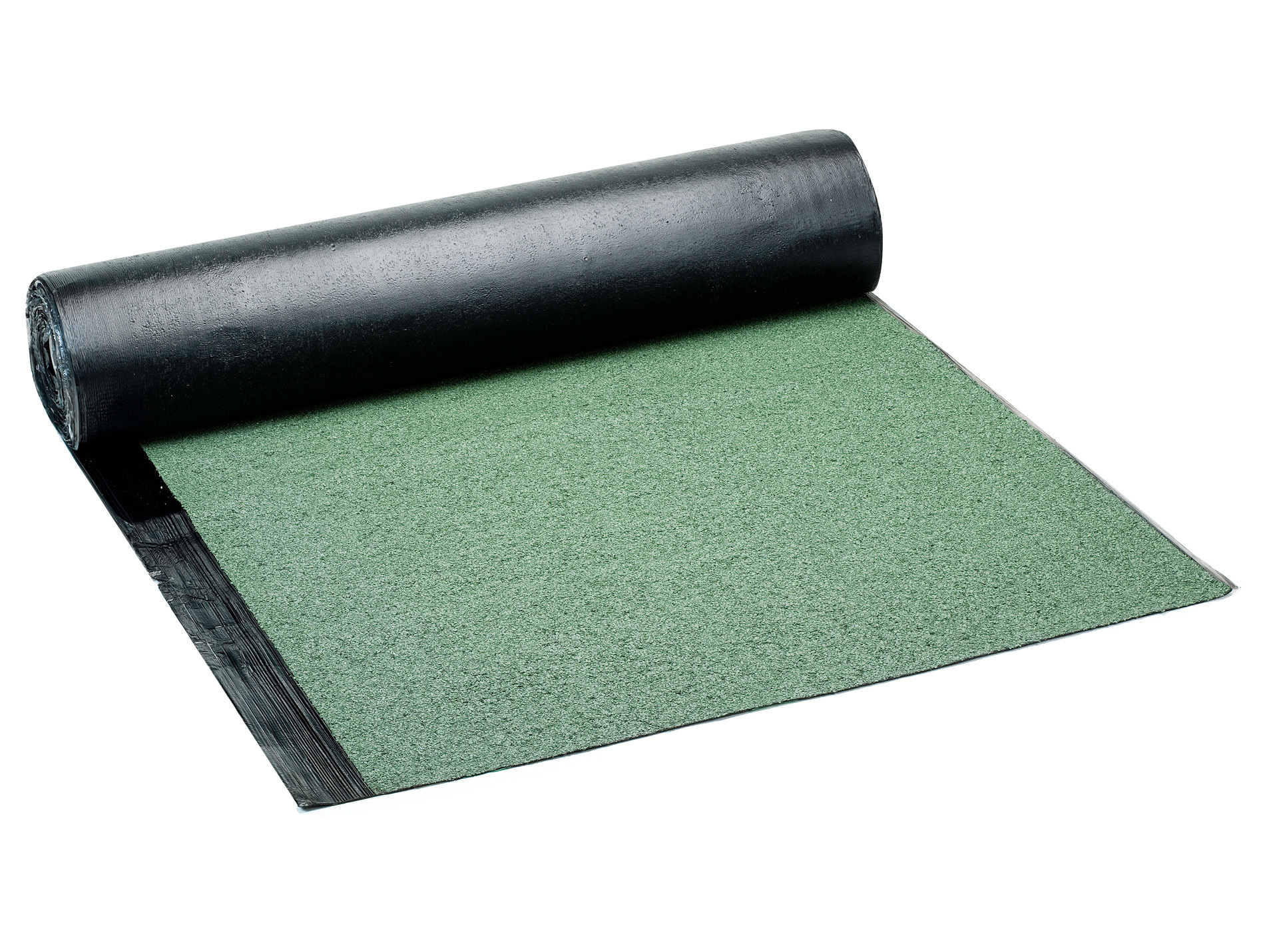 Rouleau feutre toiture vert 10m ép 1,5mm