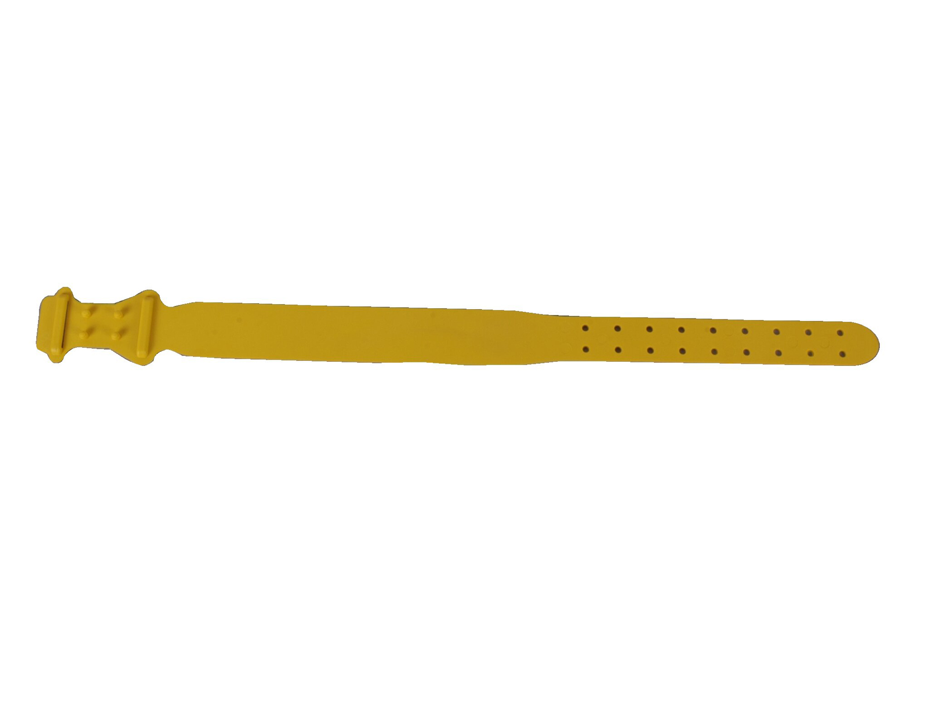 Collier ovin KAMER plastique 57,5cm jaune