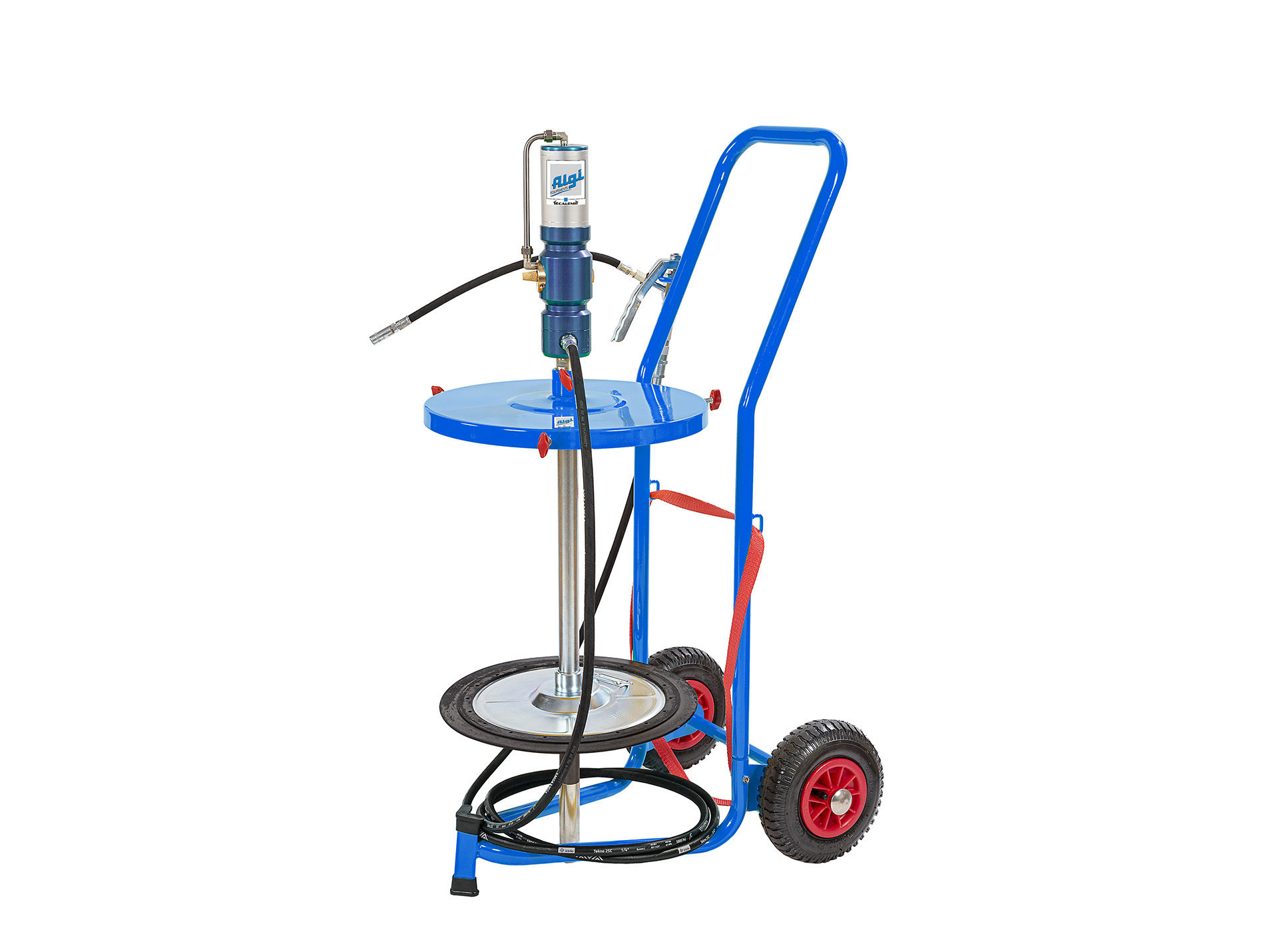 Pompe &agrave -  graisse ALGI flexible 4m tonnelet 50/60kg