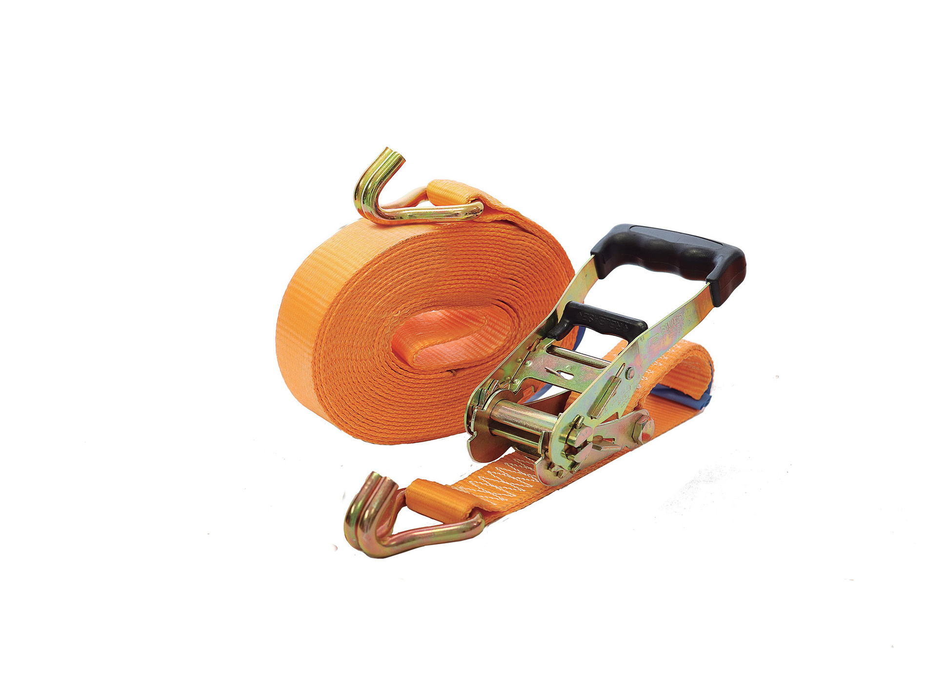 Sangle à cliquet 2 doigts MURTRA Orange L.9m l.50mm 5000kg