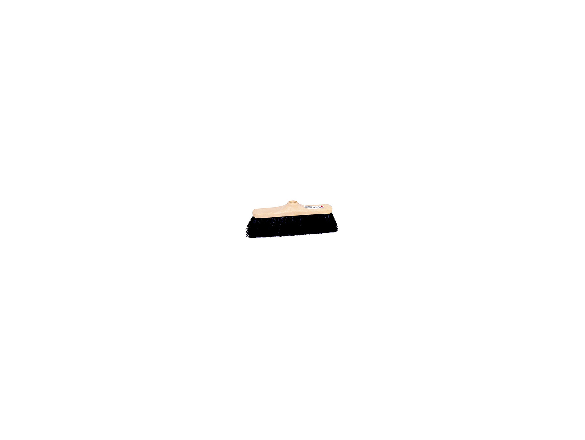 Balai fibre dure sol ciment 29cm