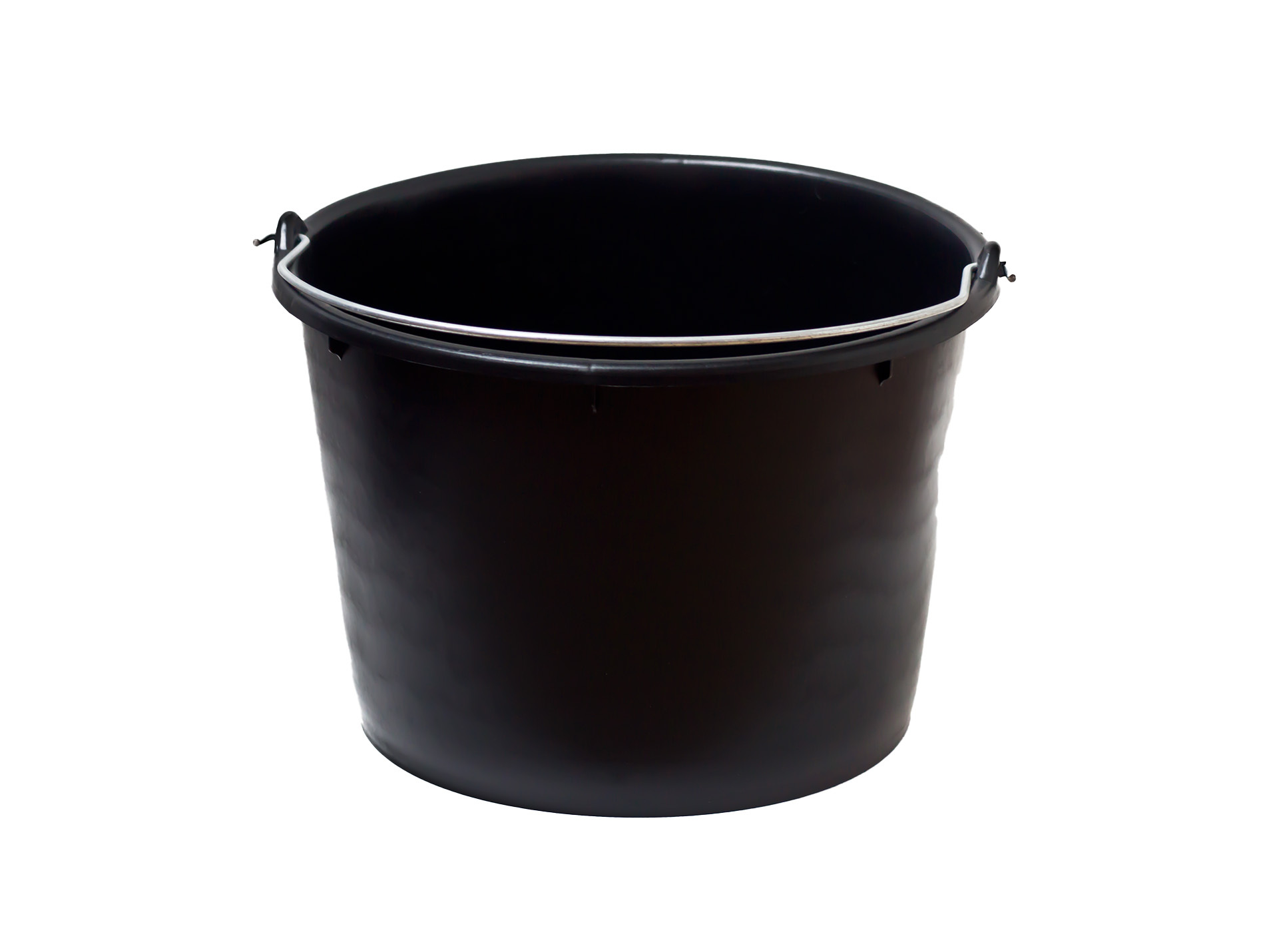 Seau avec anse fil CNTT Noir 20L