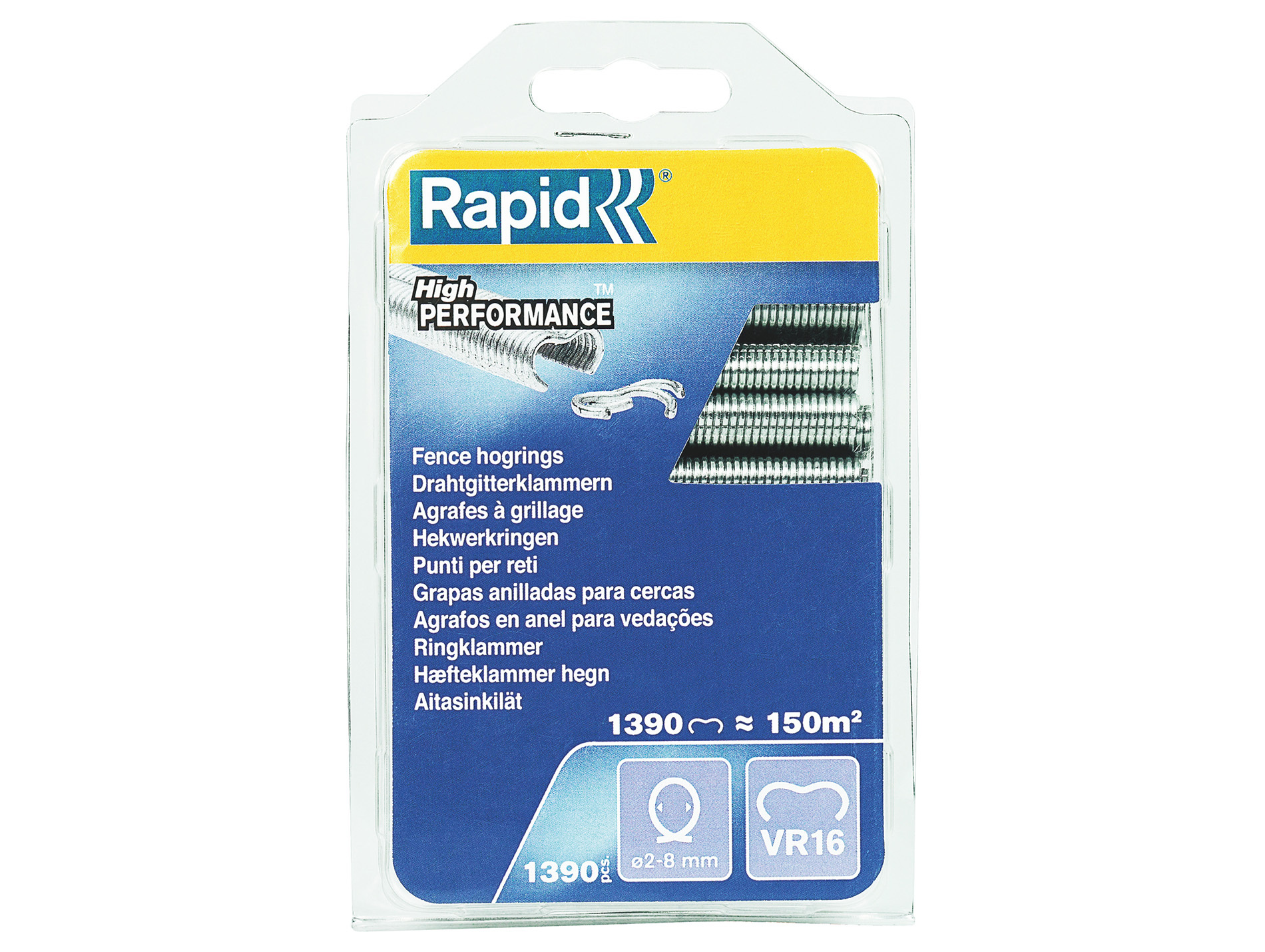 Agrafes grillage Galva VR16 -Boîte de 1390