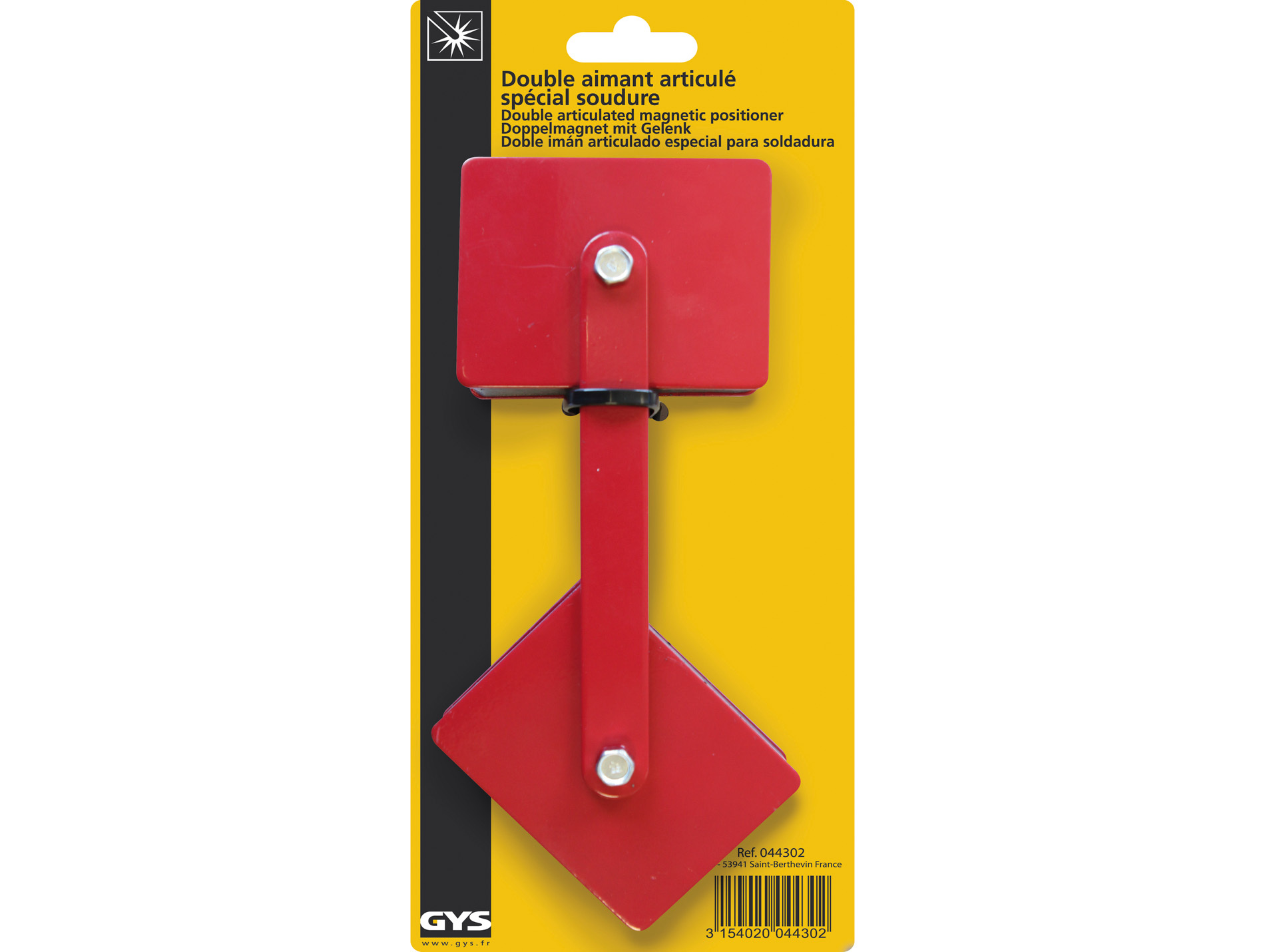Double aimant articulé spécial soudure GYS