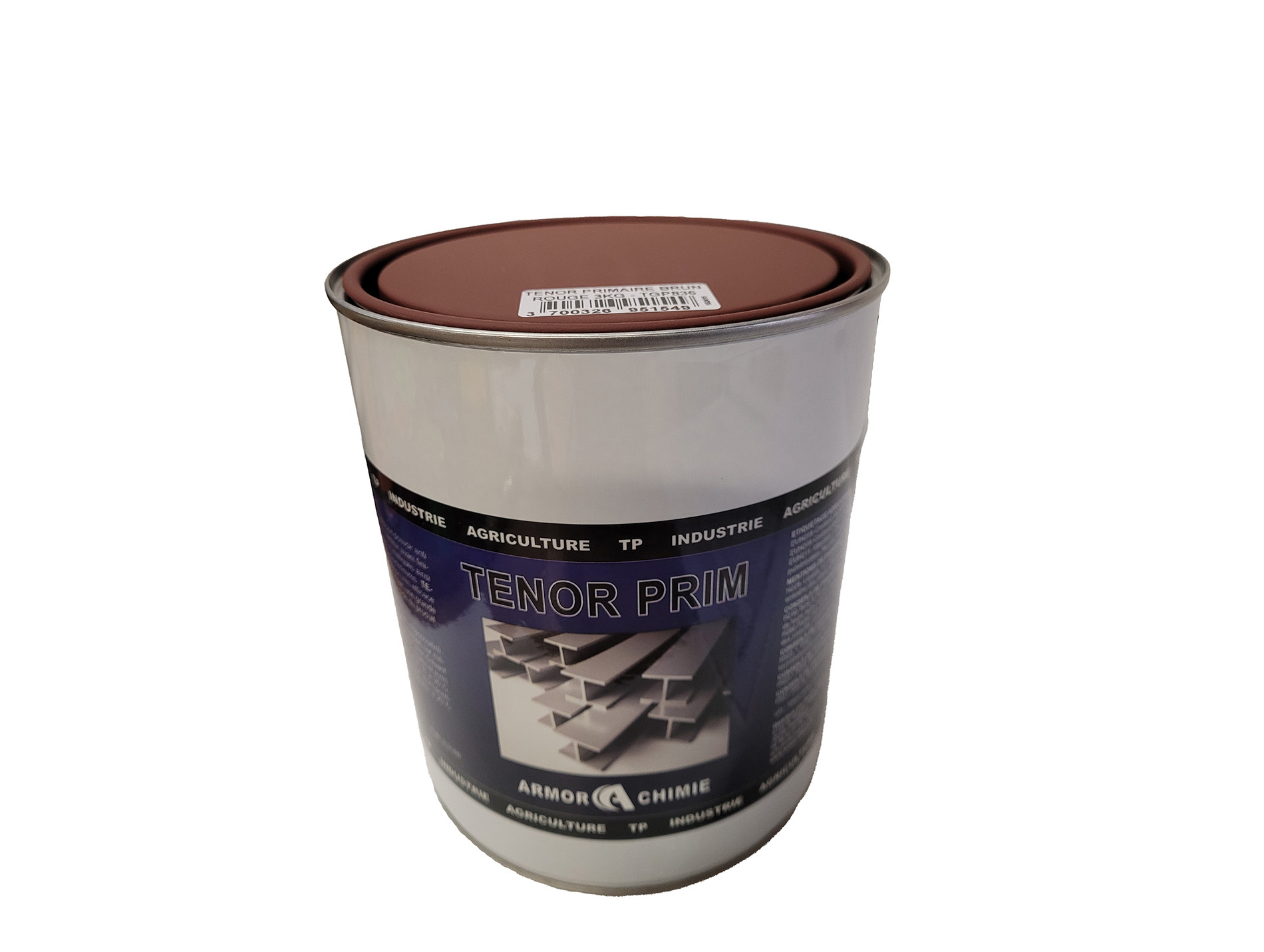Primaire antirouille PROCHIROUILLE Tenor prim brun 3kg