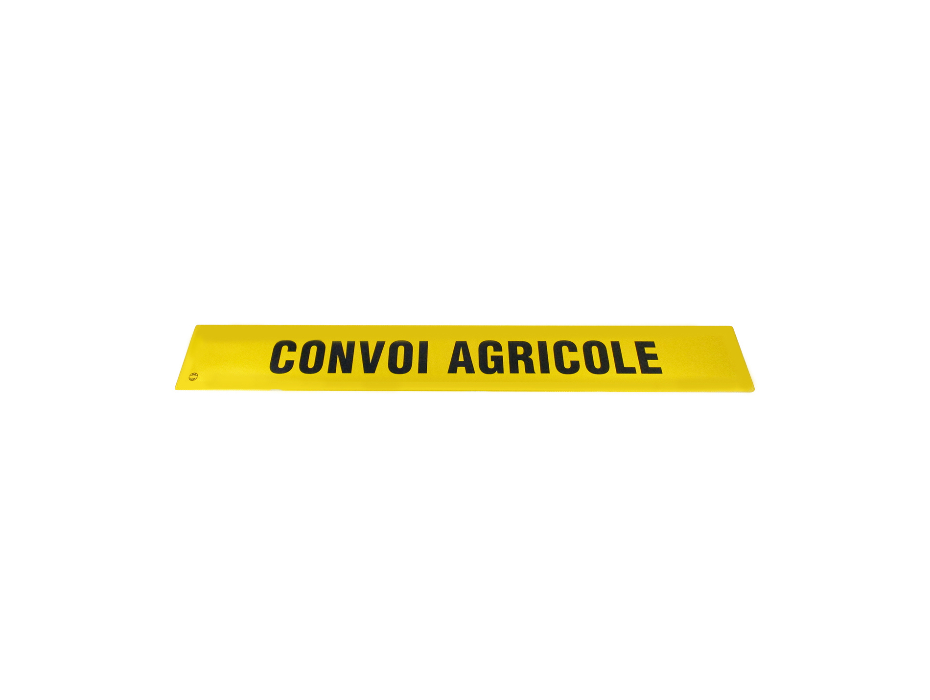 Panneau convoi exceptionnel 6 aimants SARR CL2 1900x250x2mm