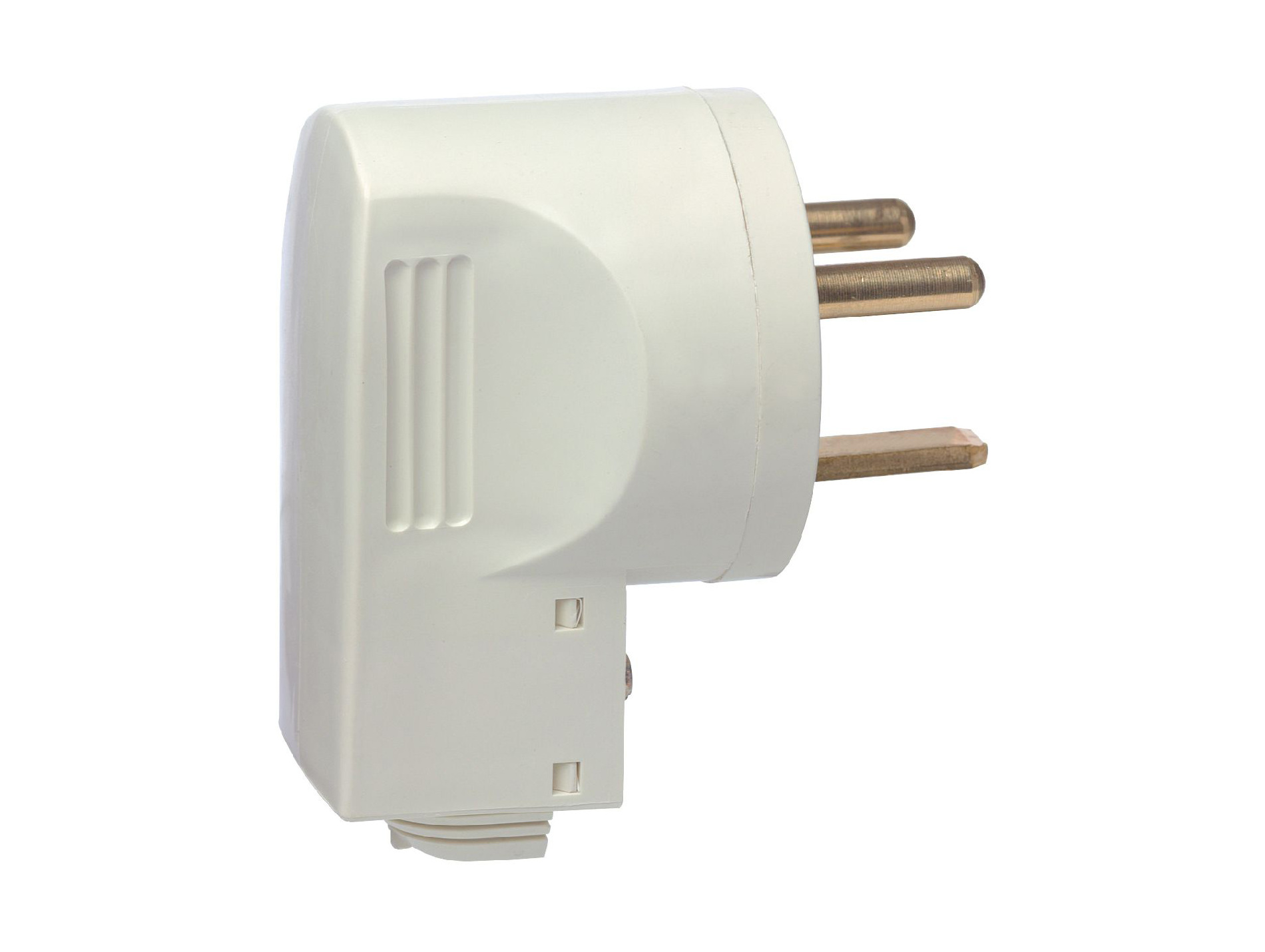 Fiche mâle 2P+T 32A coudée LEGRAND