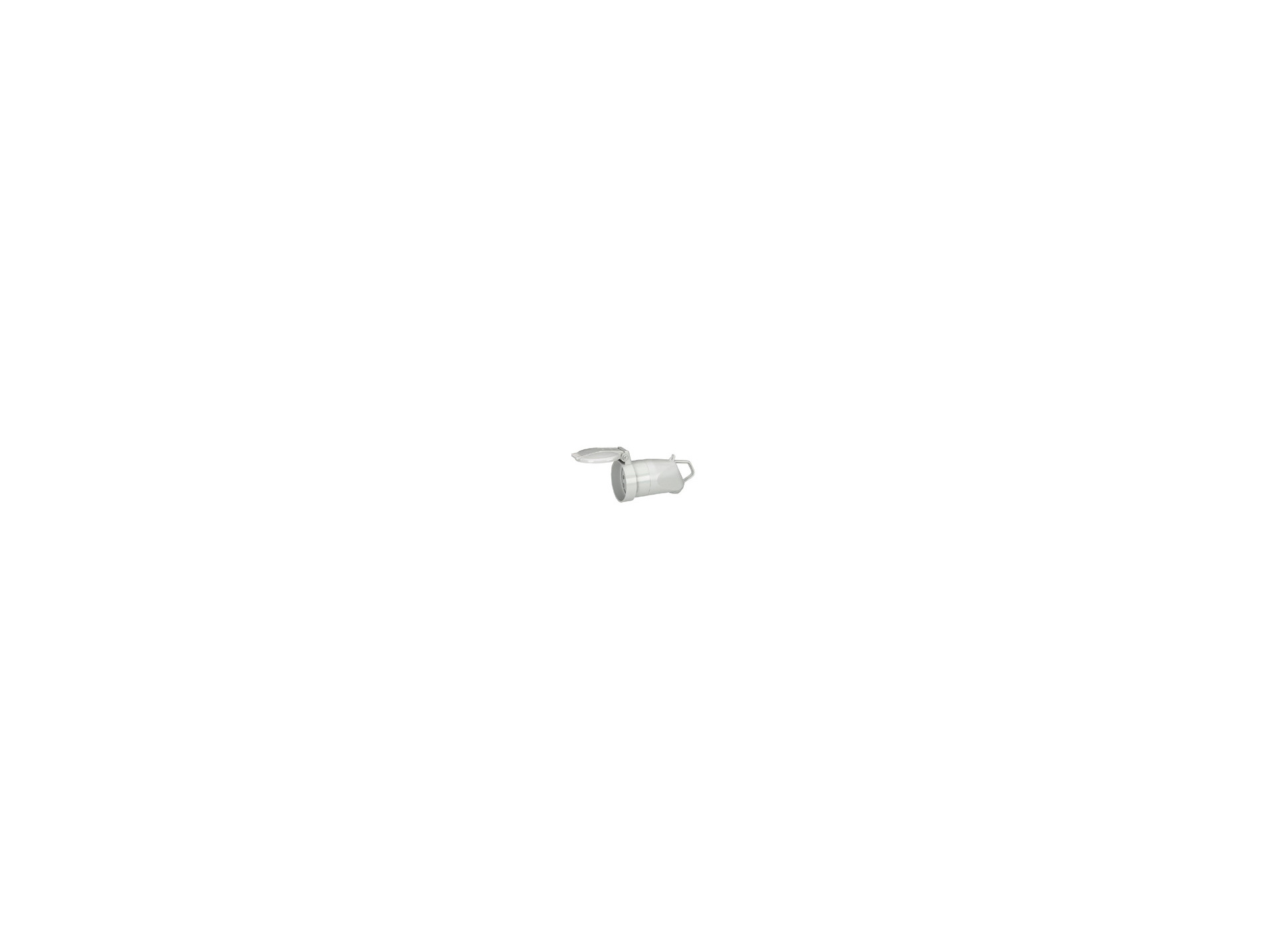 Fiche femelle 3P+T 20A Plexo LEGRAND