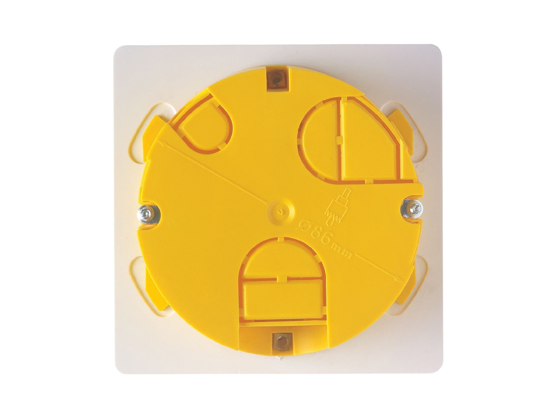 Boîte de dérivation à encastrer ronde Ø85 P40