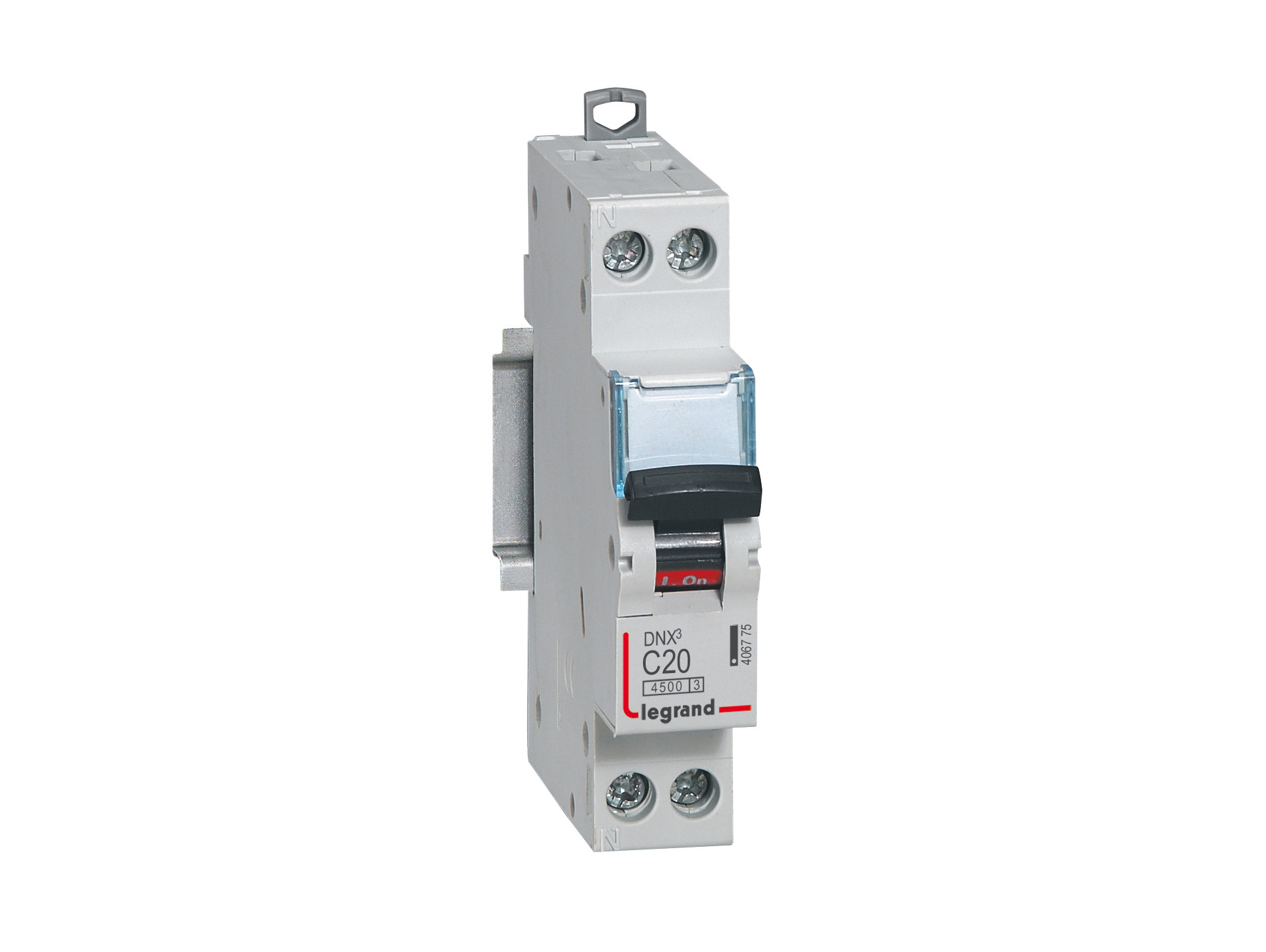 Disjoncteur 1P+N 20A LEXIC LEGRAND