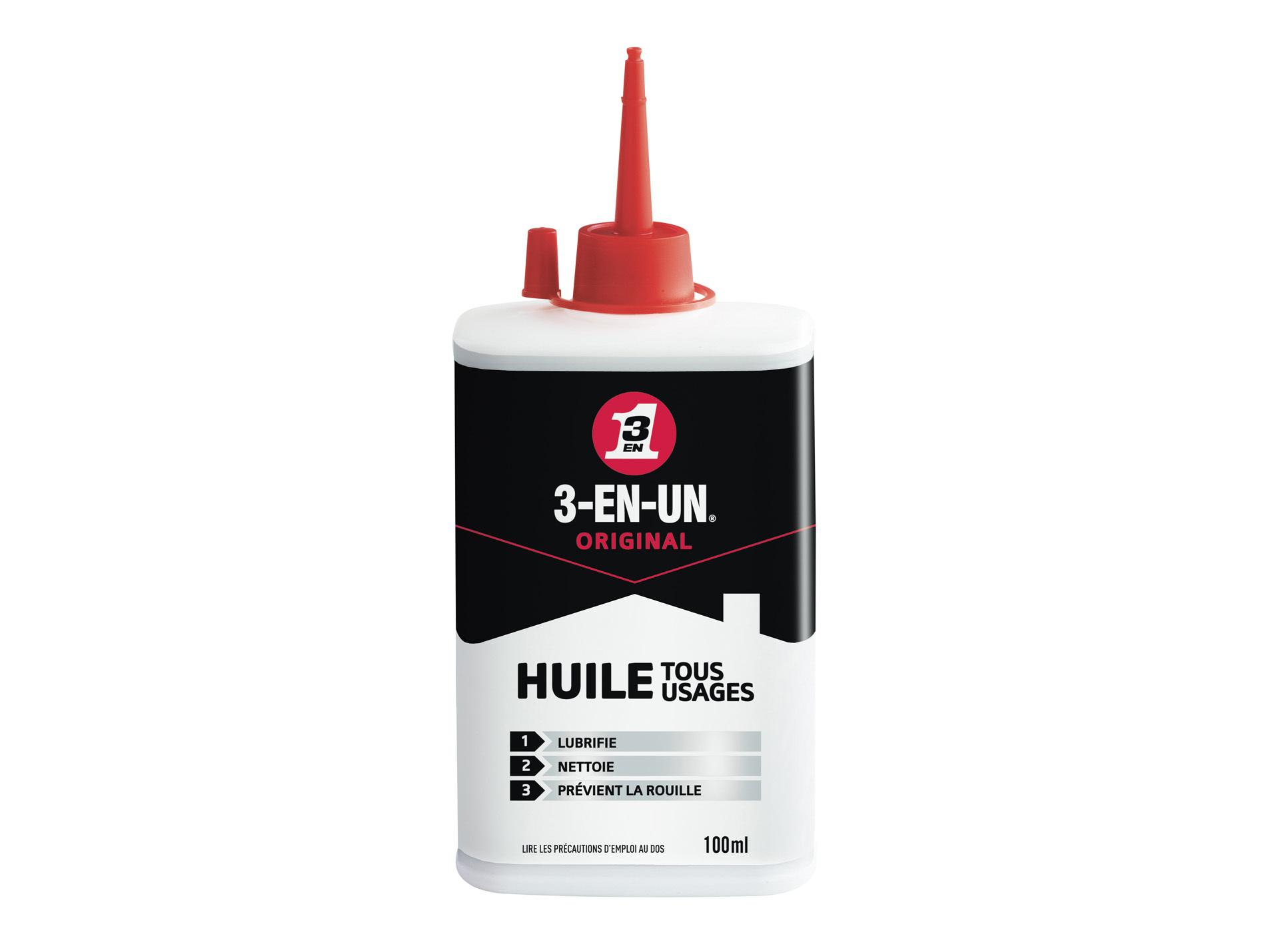 Huile tous usages en burette 3-EN-UN 100ml