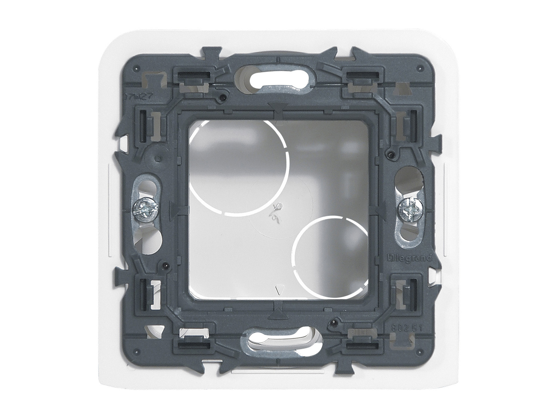 Cadre pour 2 modules H40mm Mosaic LEGRAND