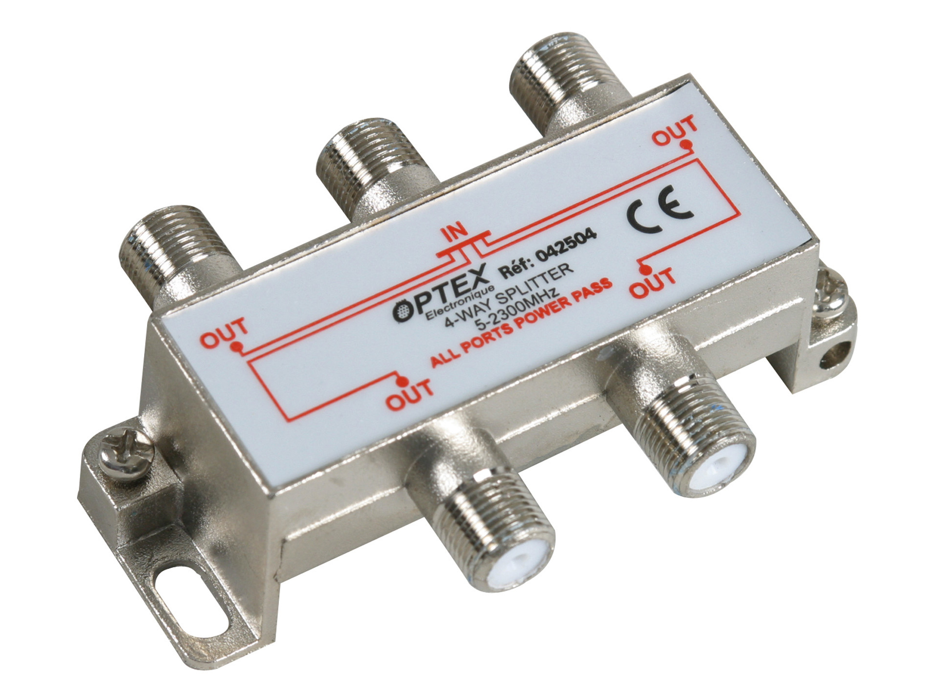 Répartiteur BIS 4 directions fiches femelles