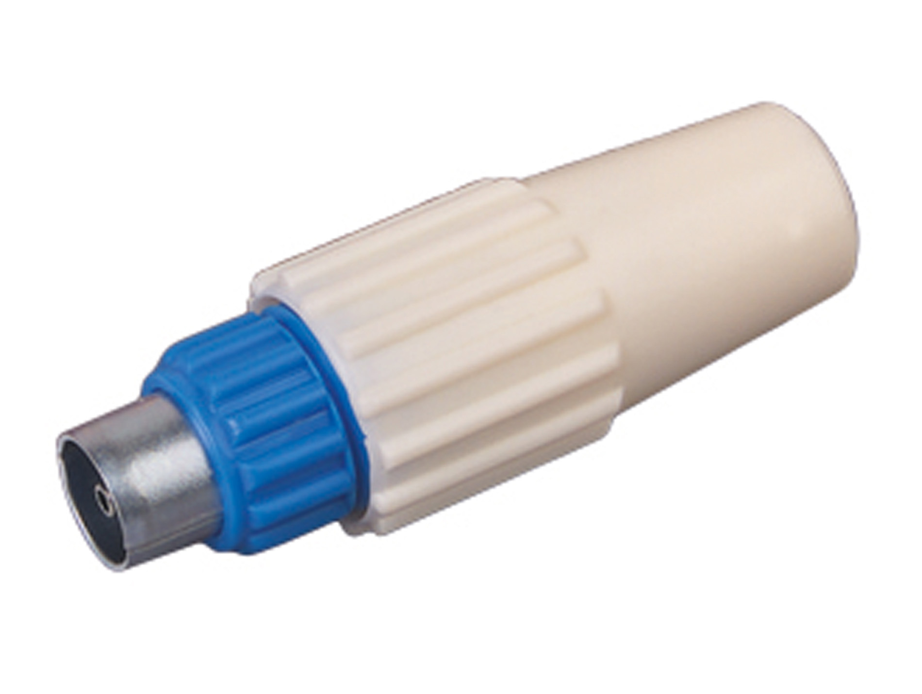 Fiche coaxiale mâle Ø9.52