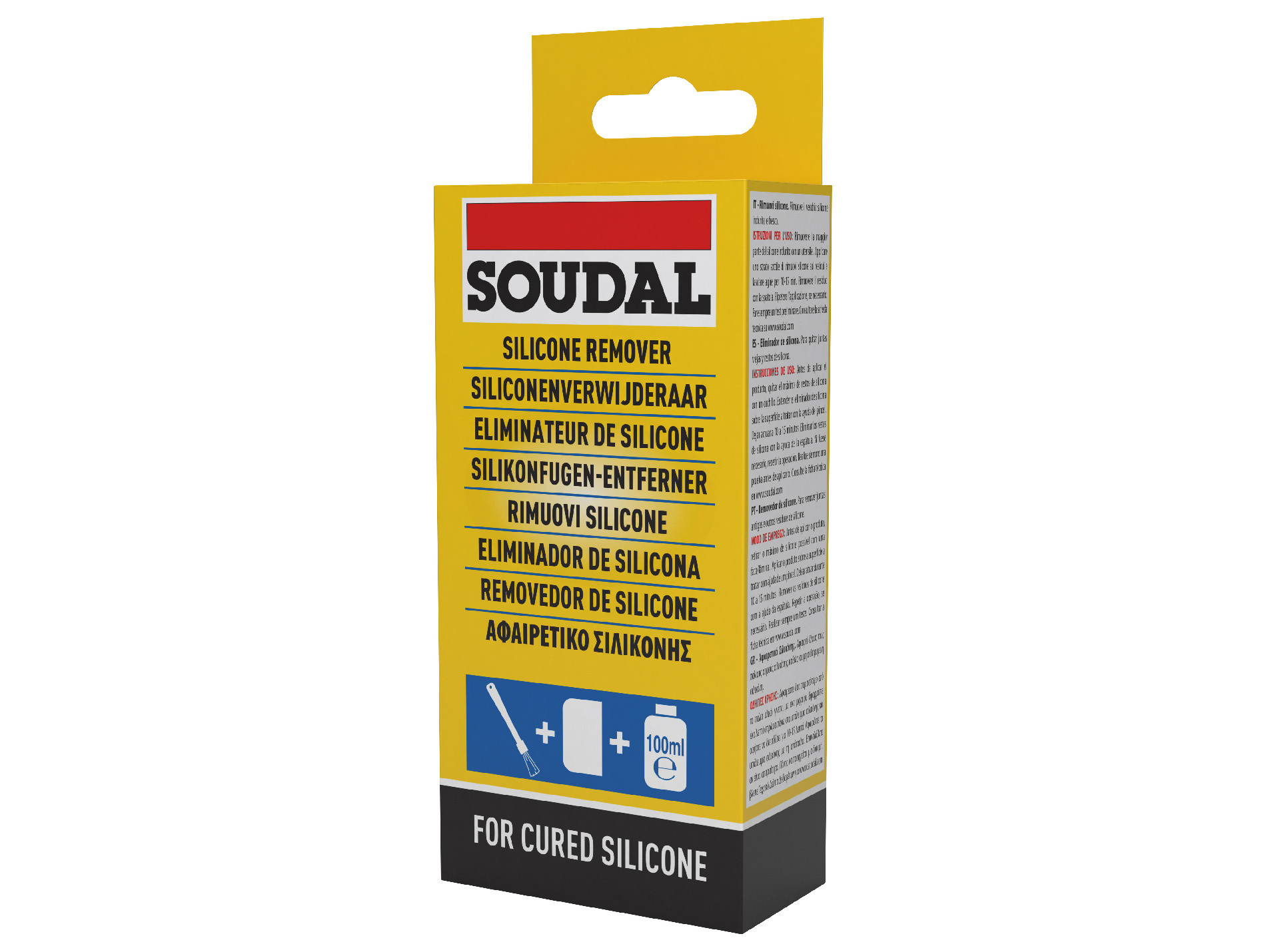 Eliminateur de silicone SOUDAL 100ml
