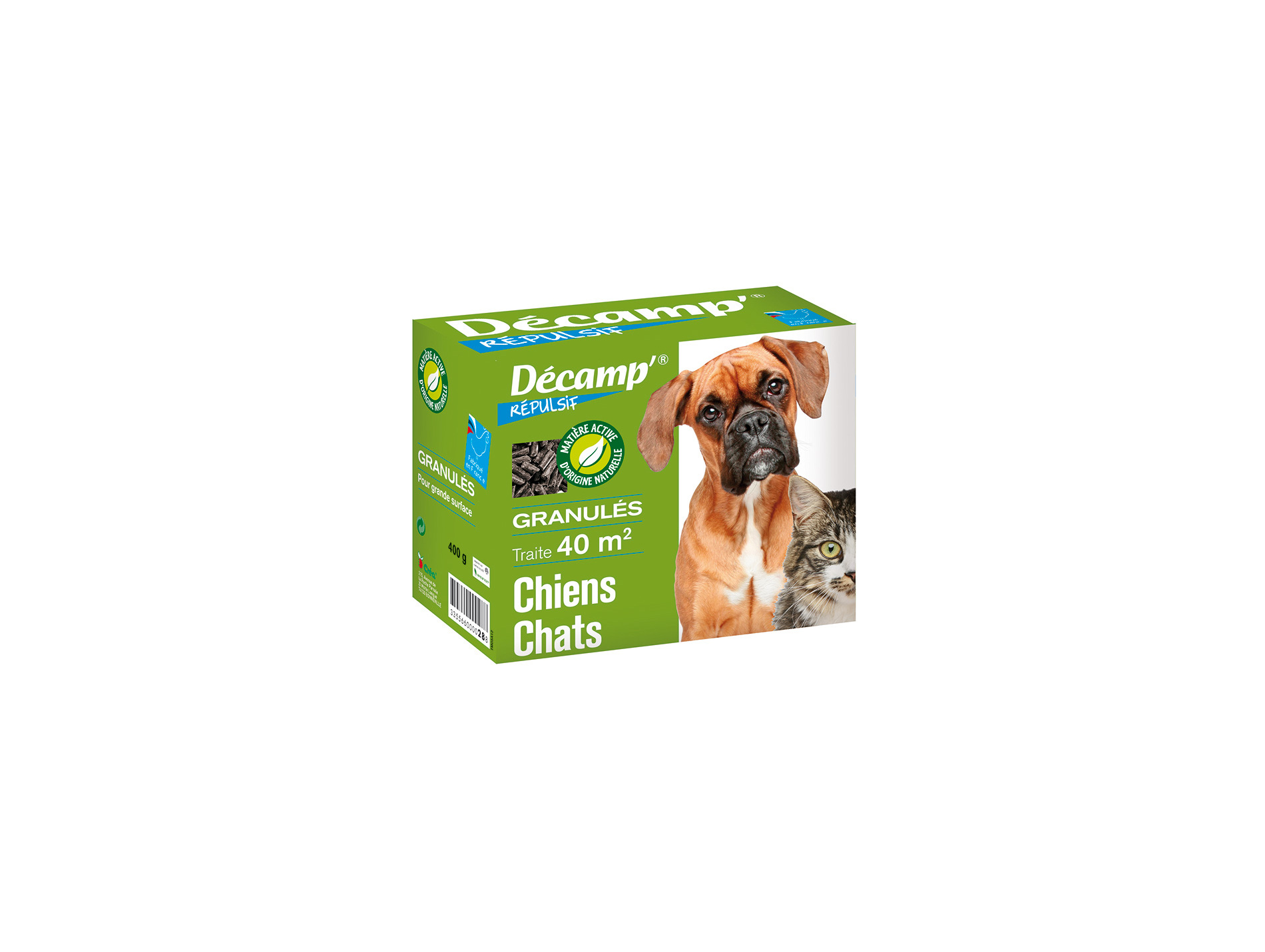 Répulsif chien et chat en granulés 400g