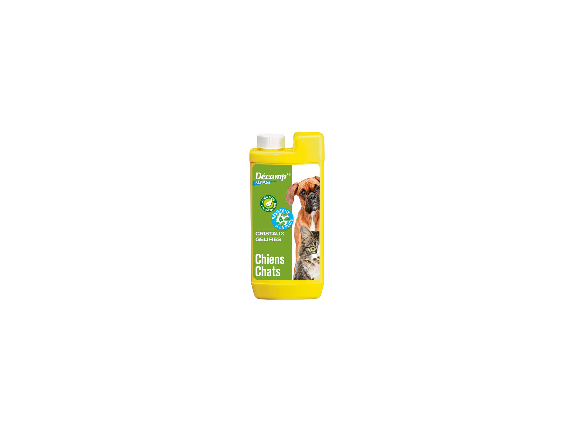Répulsif chien et chat DECAMP cristaux gel 500g
