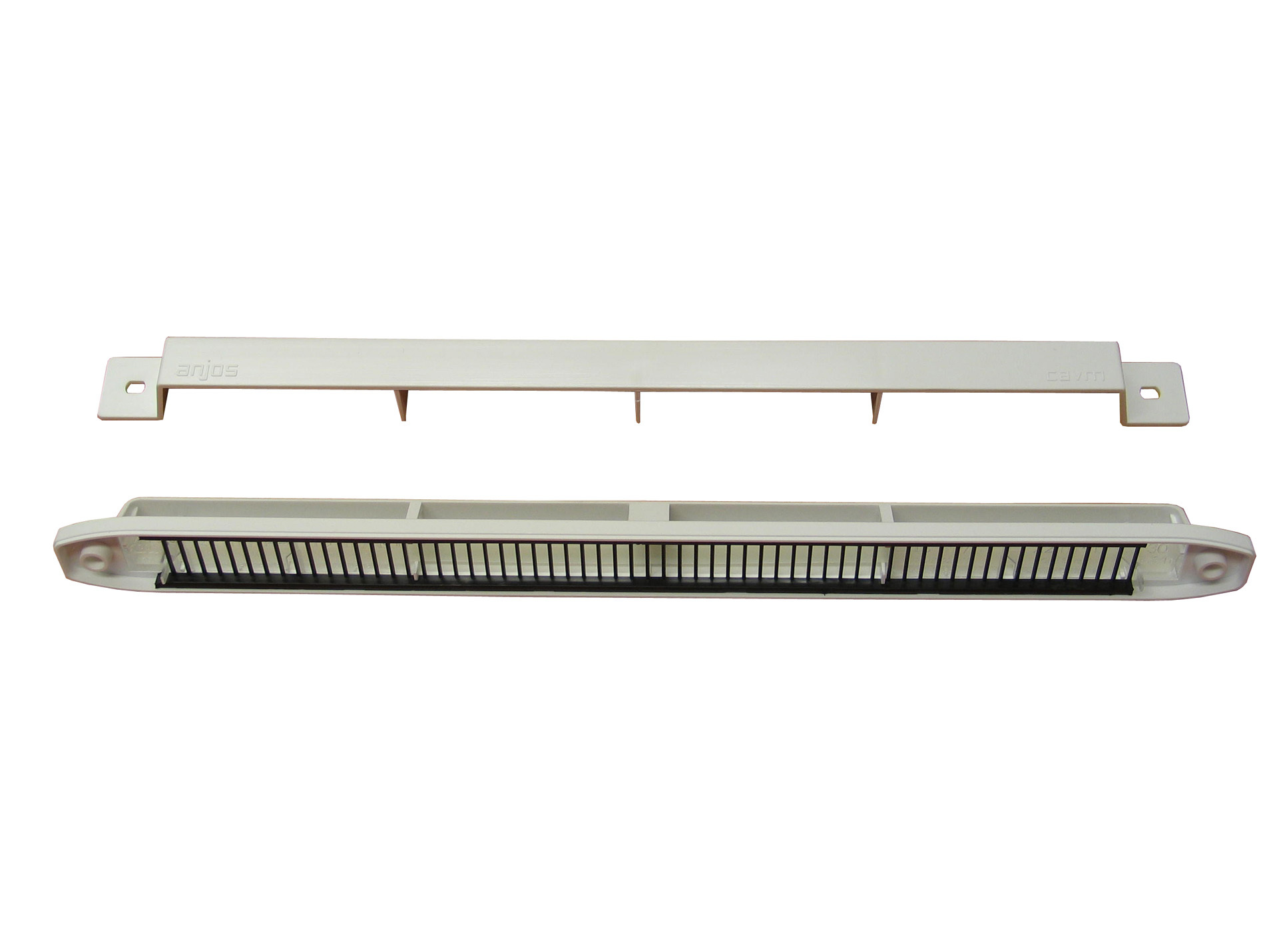 Entrée d'air universelle blanc L 30 x l 3,5 x P 1,5cm