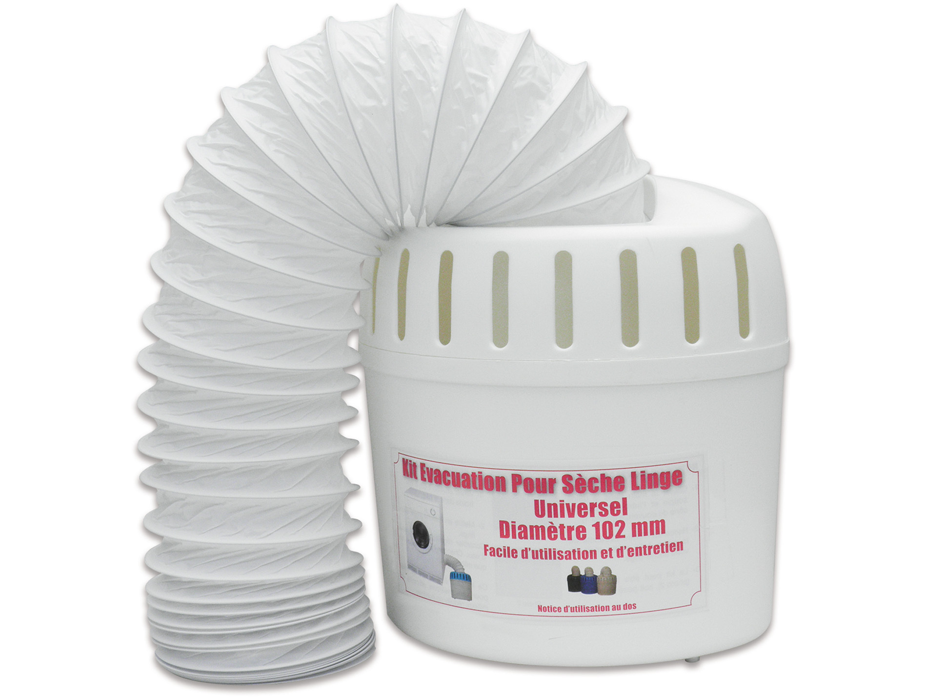 Condenseur sèche-linge Ø102mm