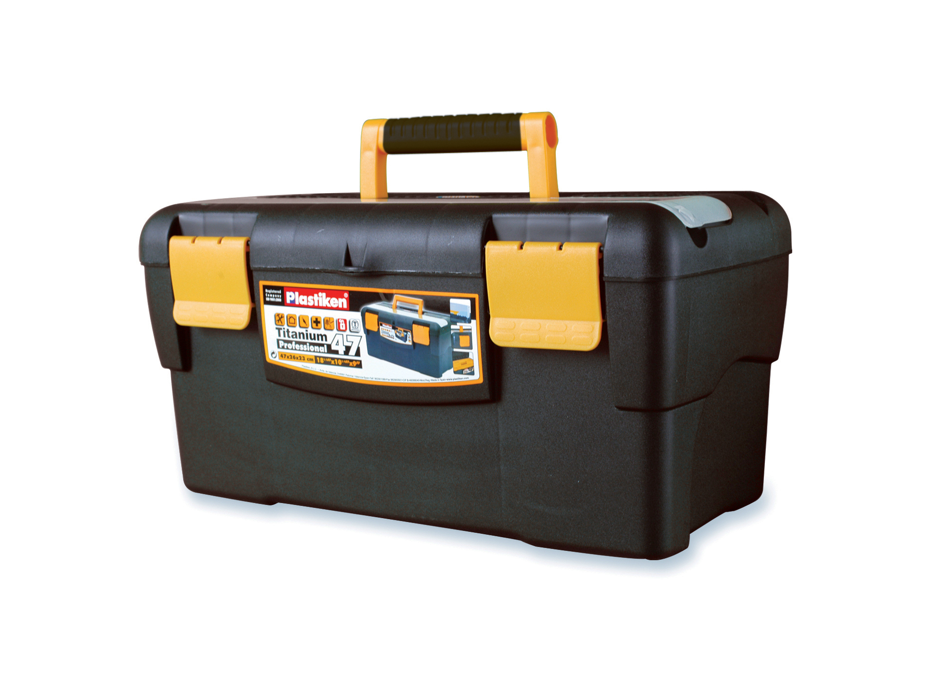 Caisse à outils plastique pro 47cm