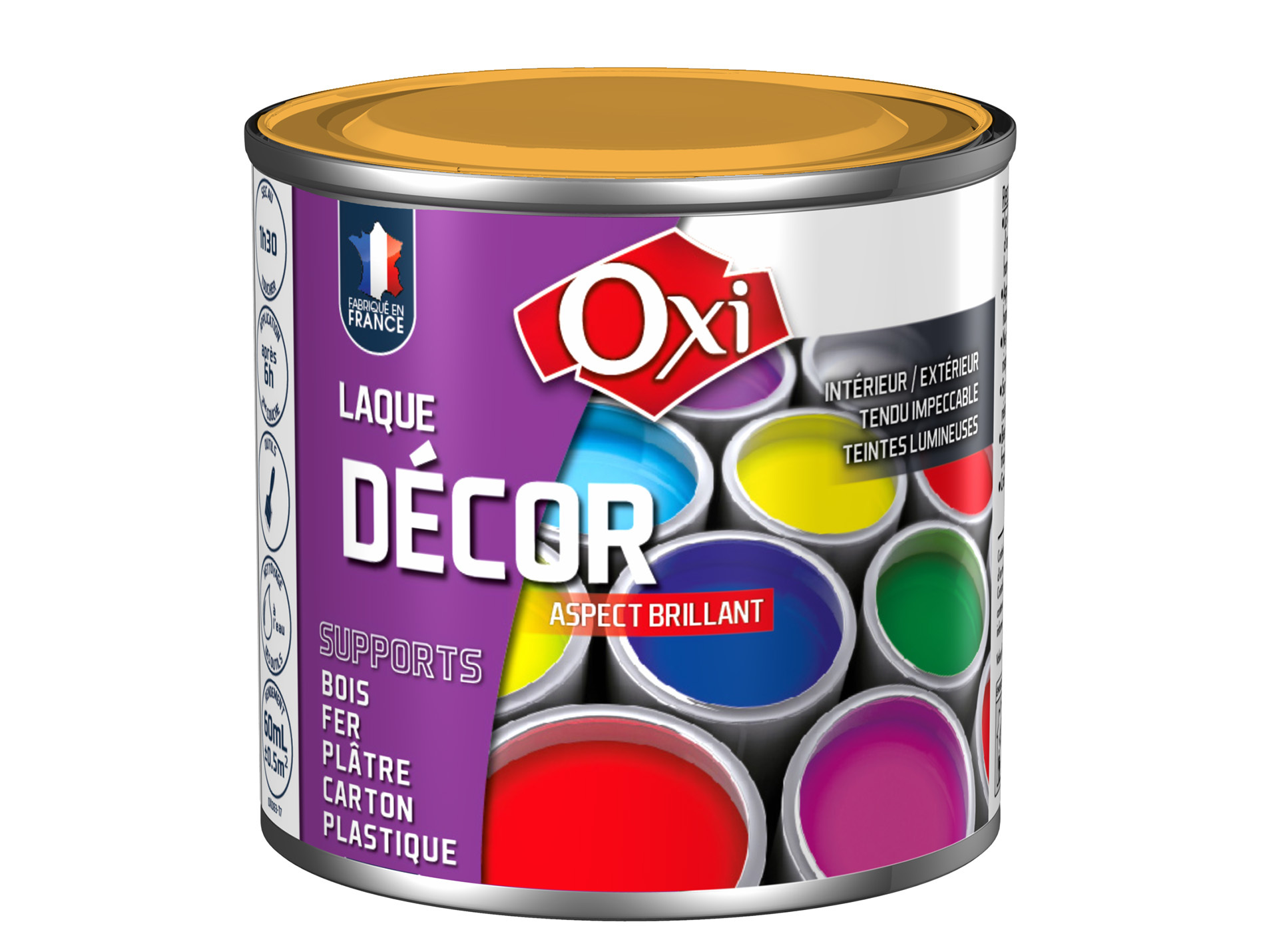 Laque multi-support OXYTOL Décor abricot 60ml