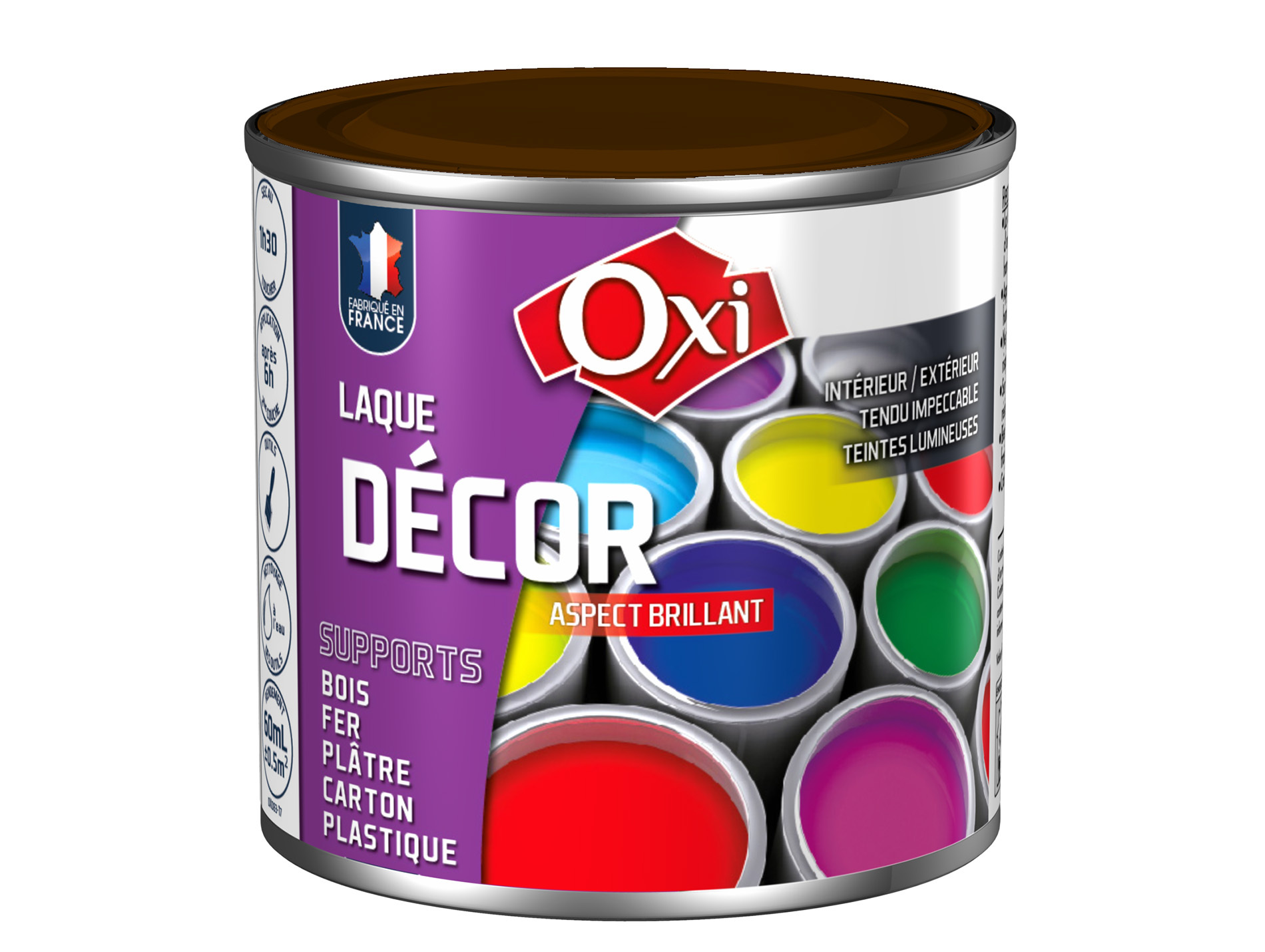 Laque multi-support OXYTOL Décor chocolat 60ml