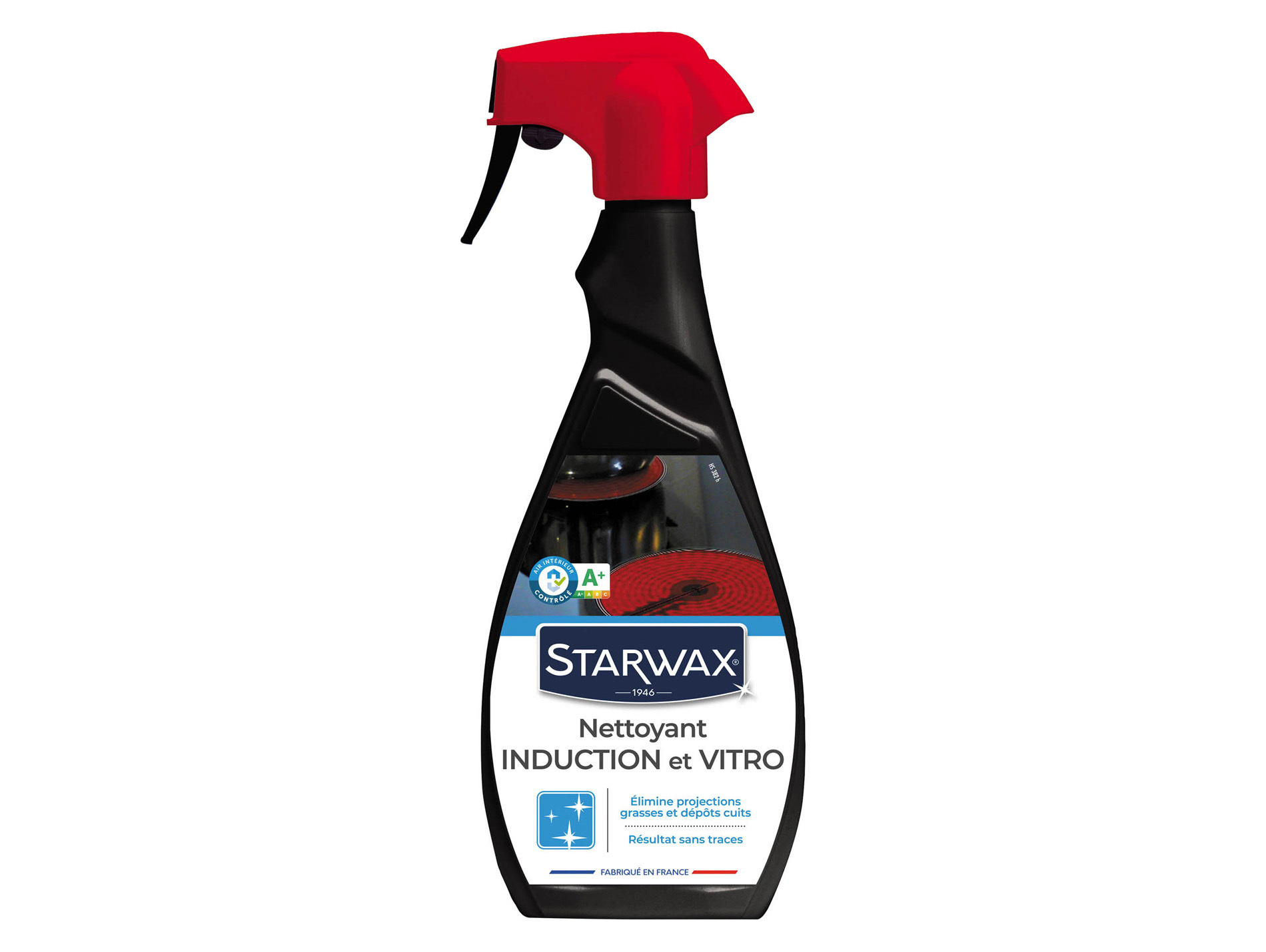 Nettoyant quotidien induction & vitrocéramique STARWAX 500ml