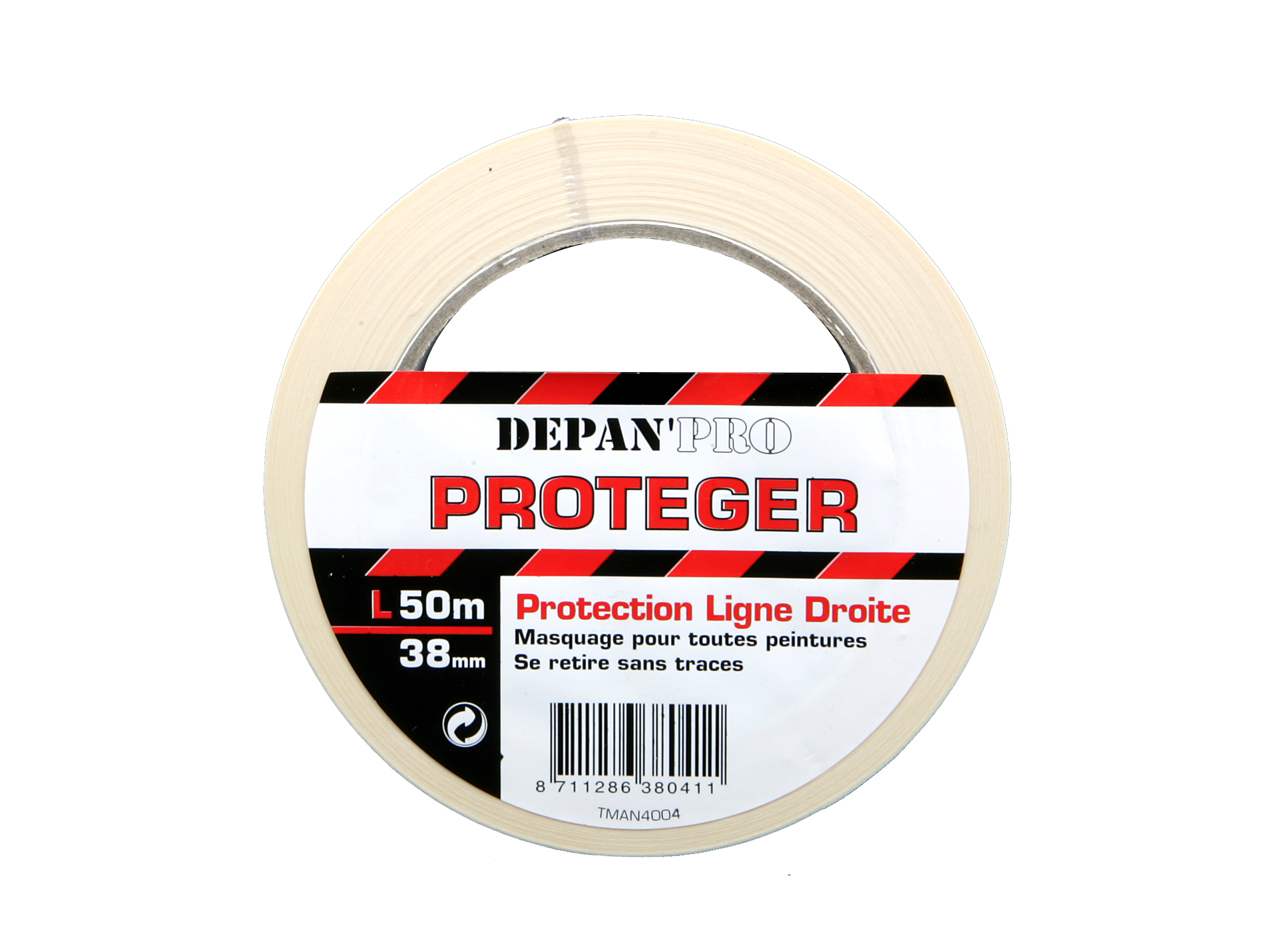Adhésif de masquage lisse 48h 50m x 38mm