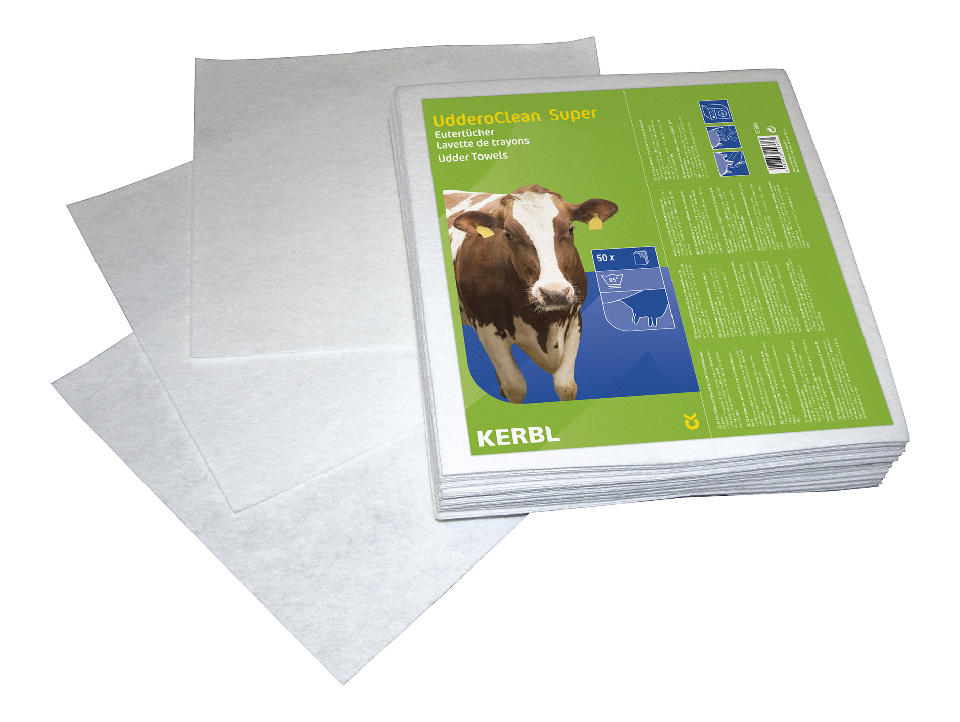 Lavette pour pis KERBL UdderoClean x50