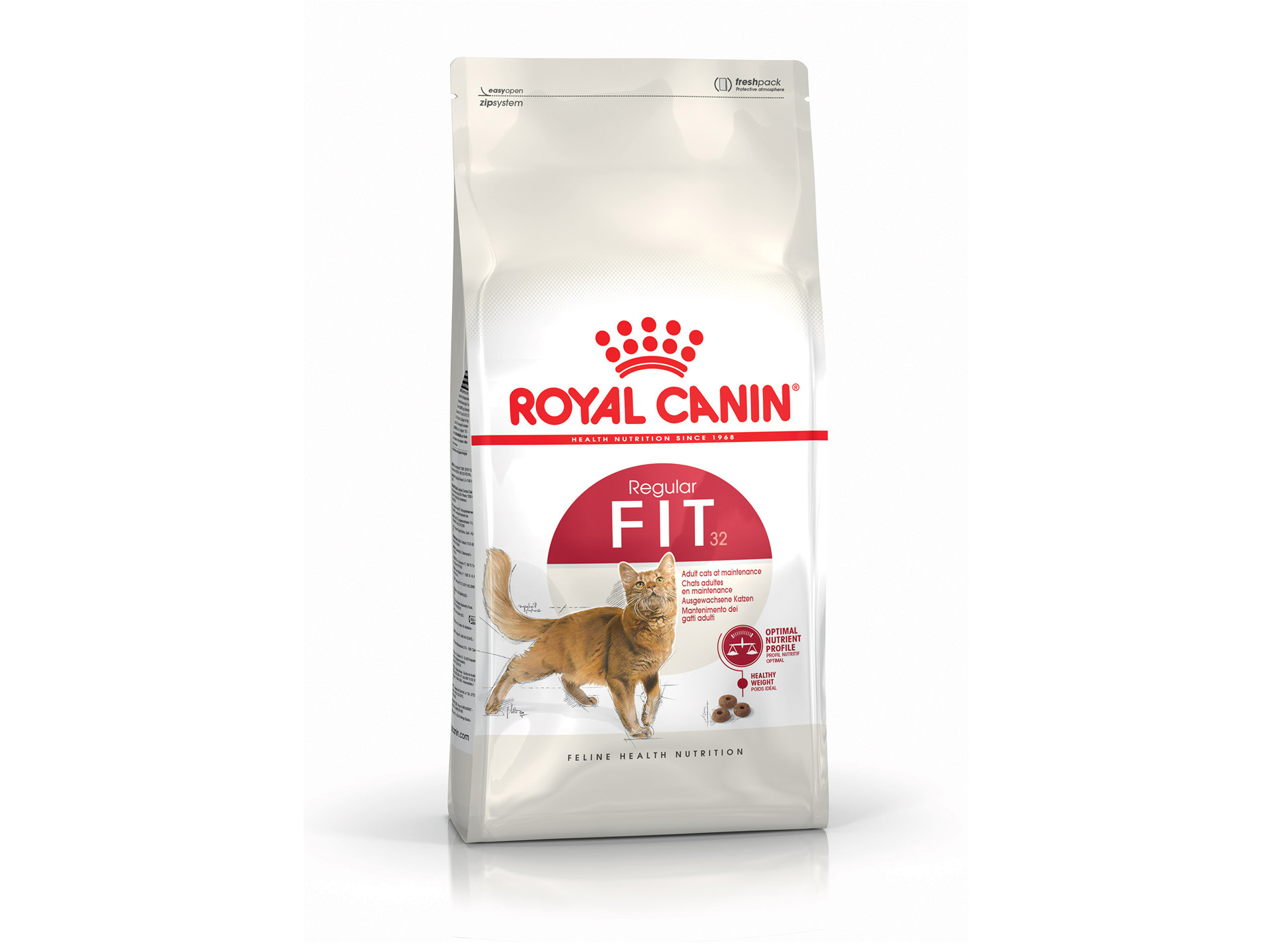 Croquettes chat adulte ROYAL CANIN Regular Fit32 feline 10kg