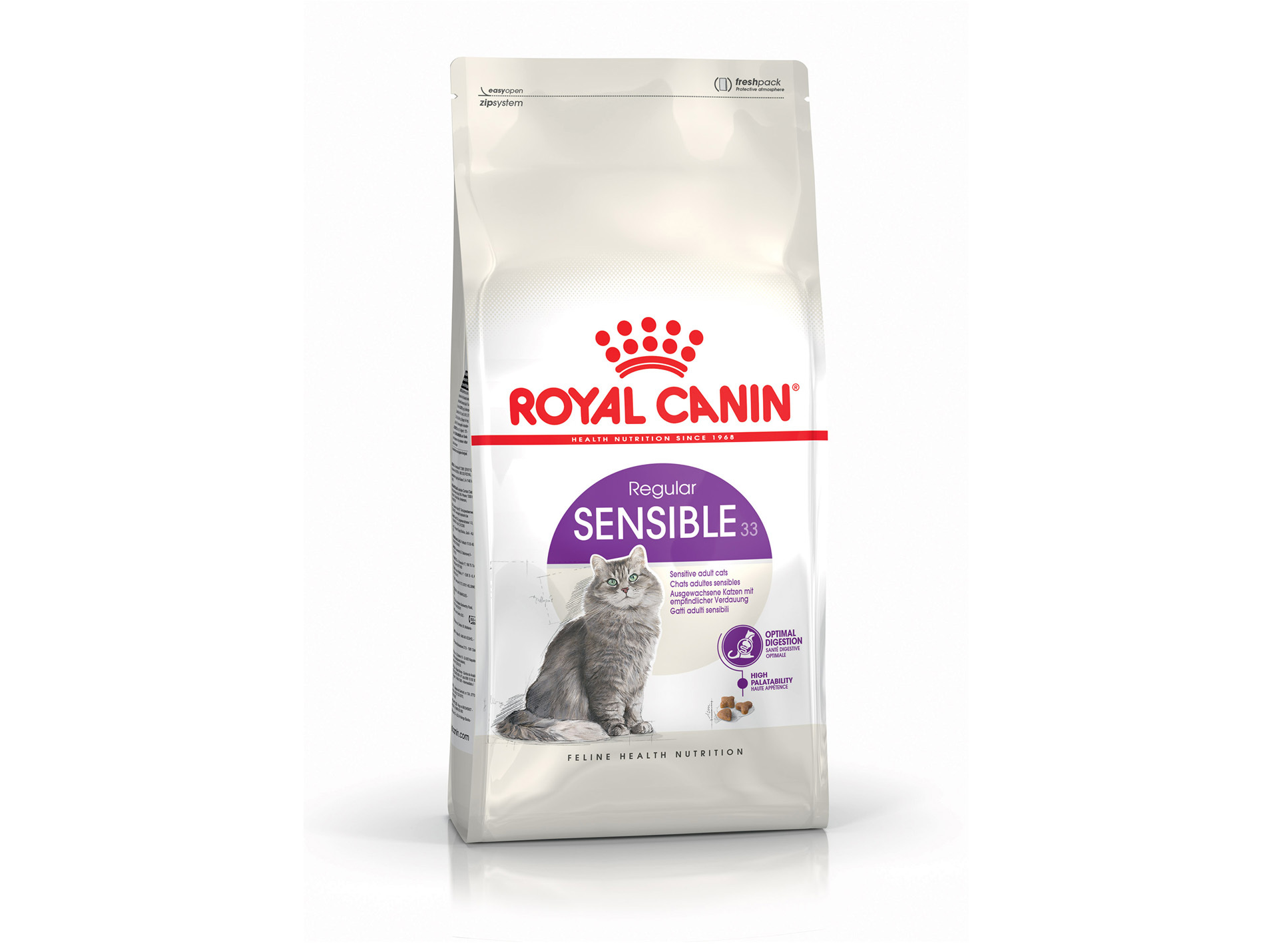 Croquettes chat ROYAL CANIN Regular sensible 10kg