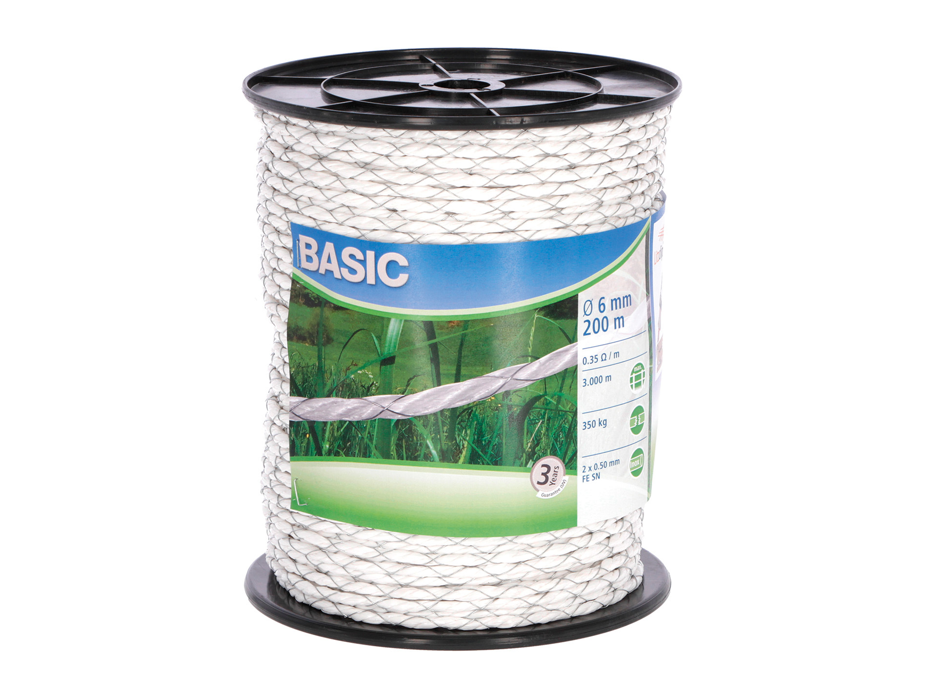 Cordelette basic KERBL Ø6mm x 200m