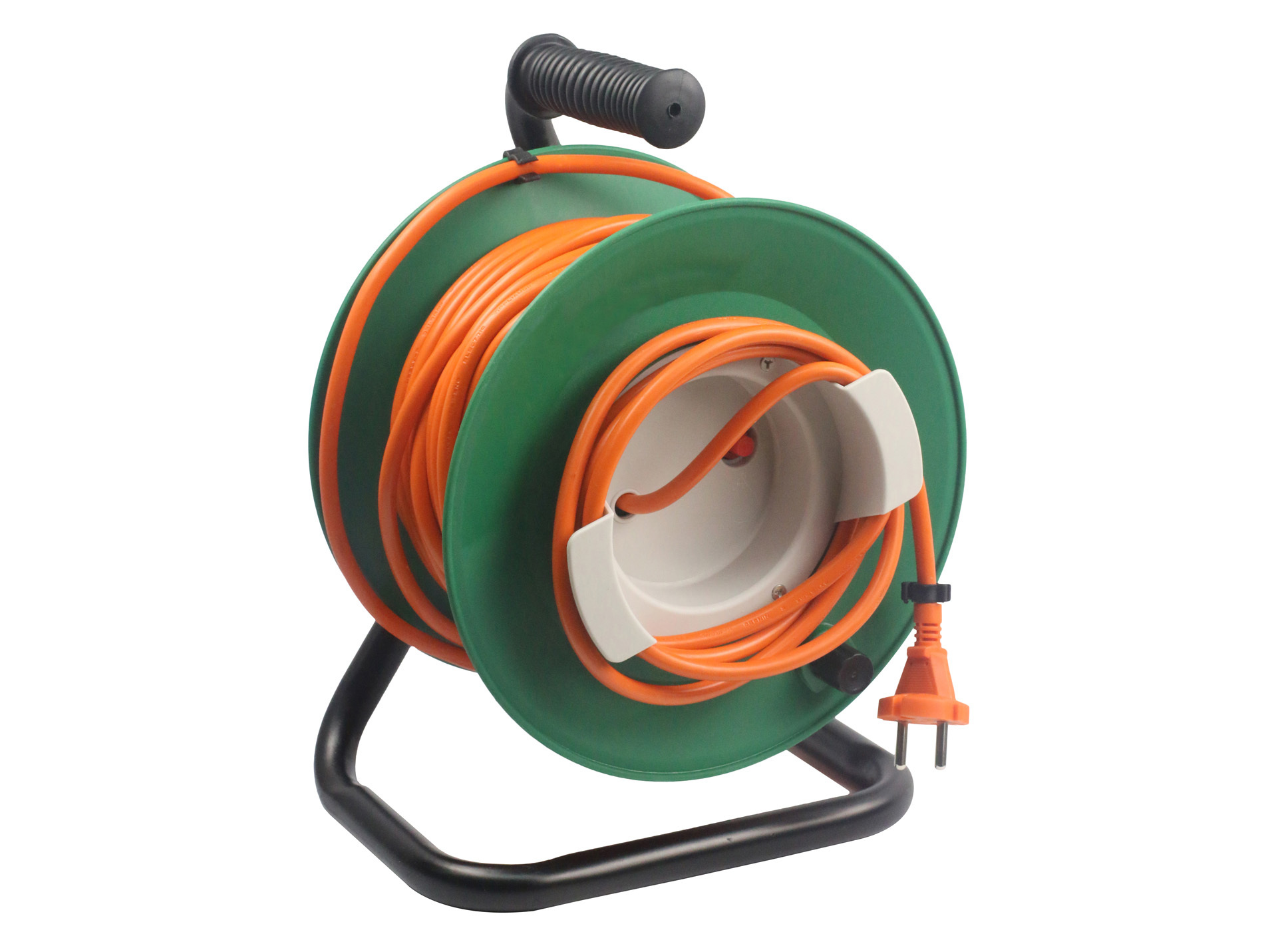 Enrouleur câble électrique sans prises 2X1.5 mm² 25m