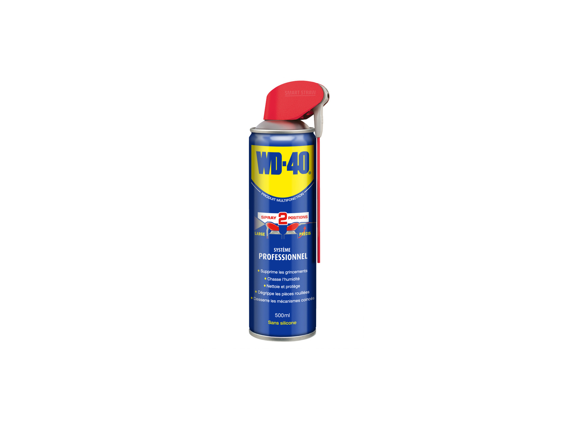 Produit multifonction WD40 Pro 500 ml système double position