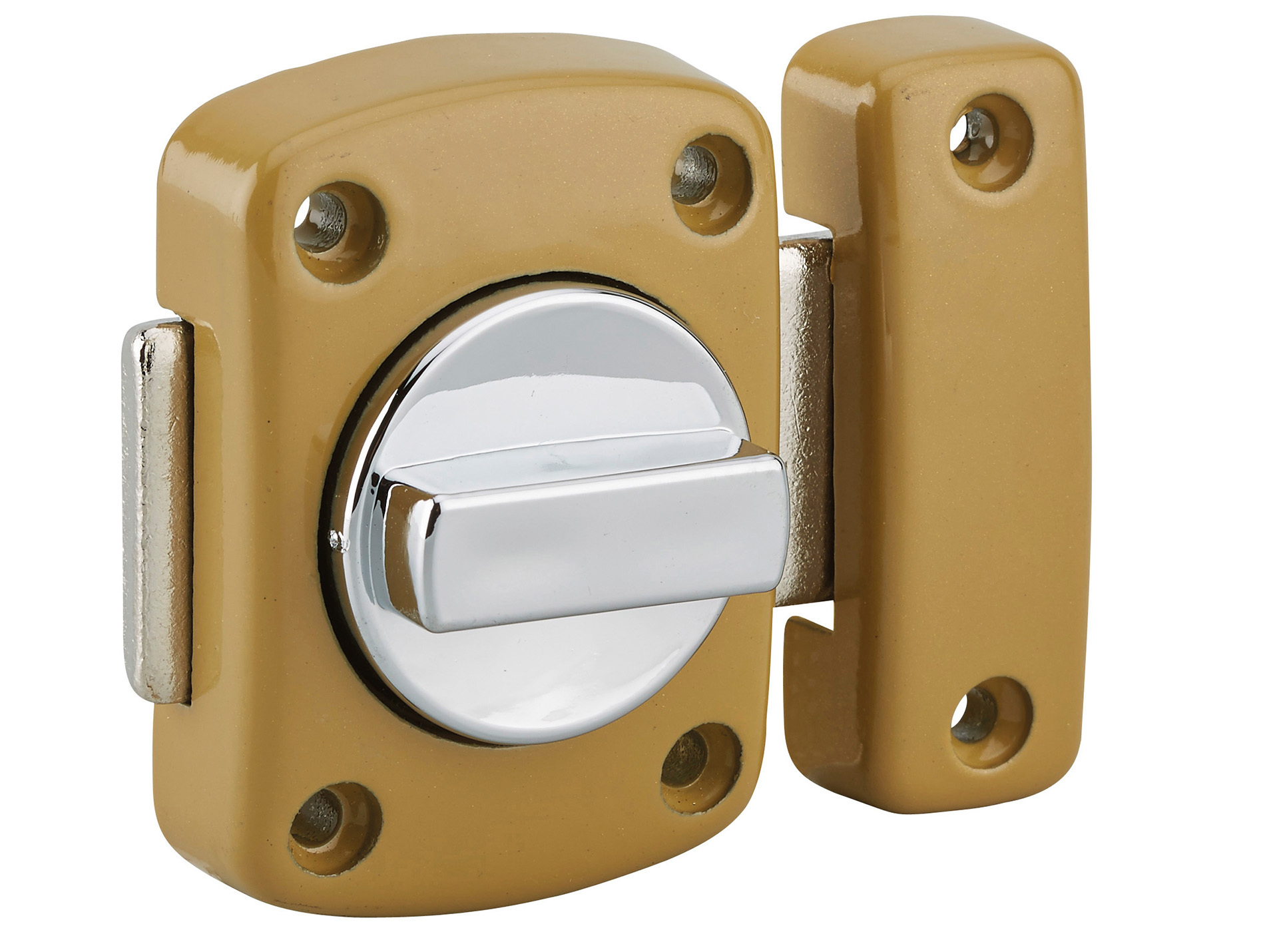 Verrou de meuble à bouton Alouette 40mm