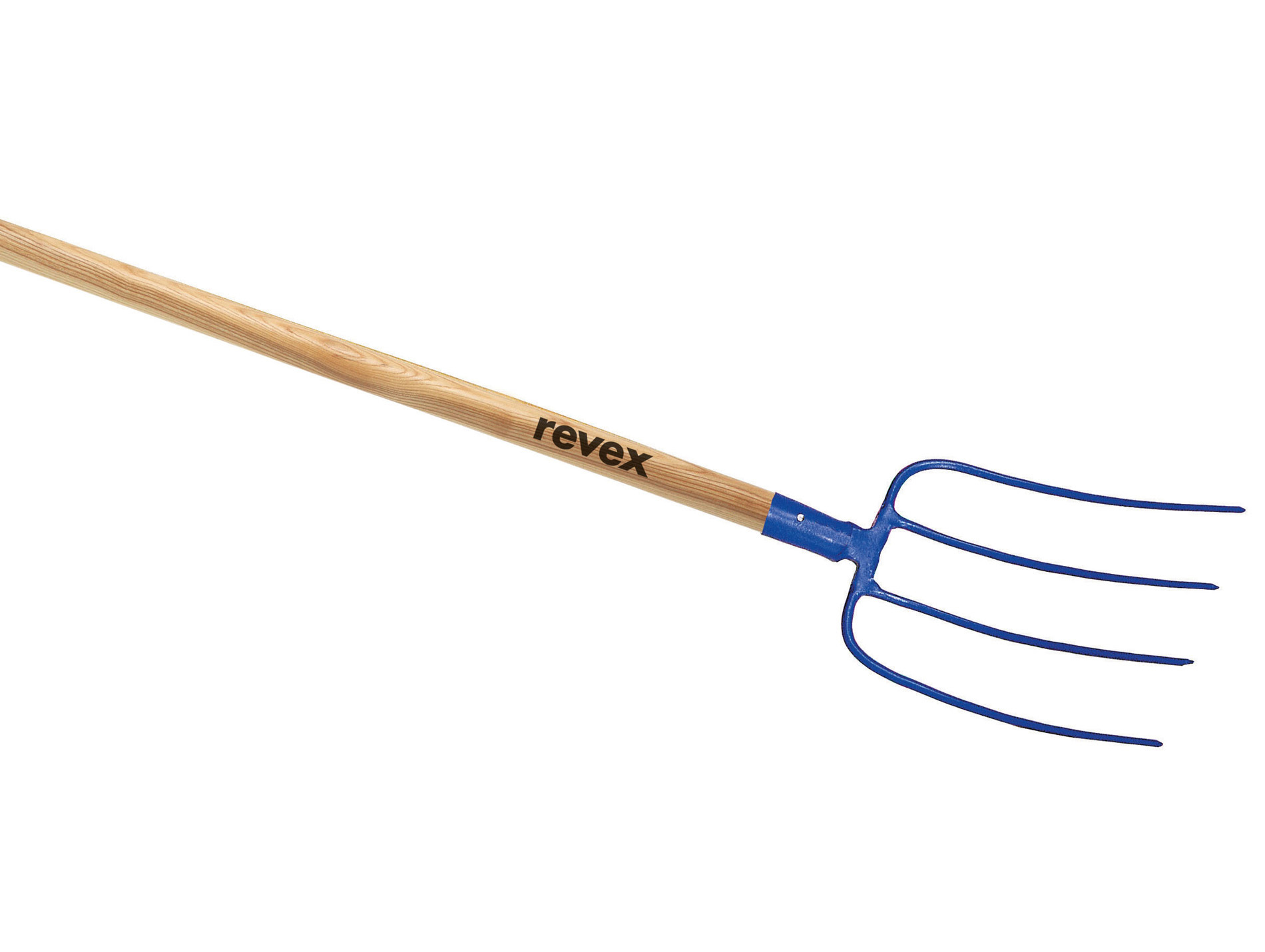 Fourche à fumier REVEX à douille 4 dents 32cm sans manche
