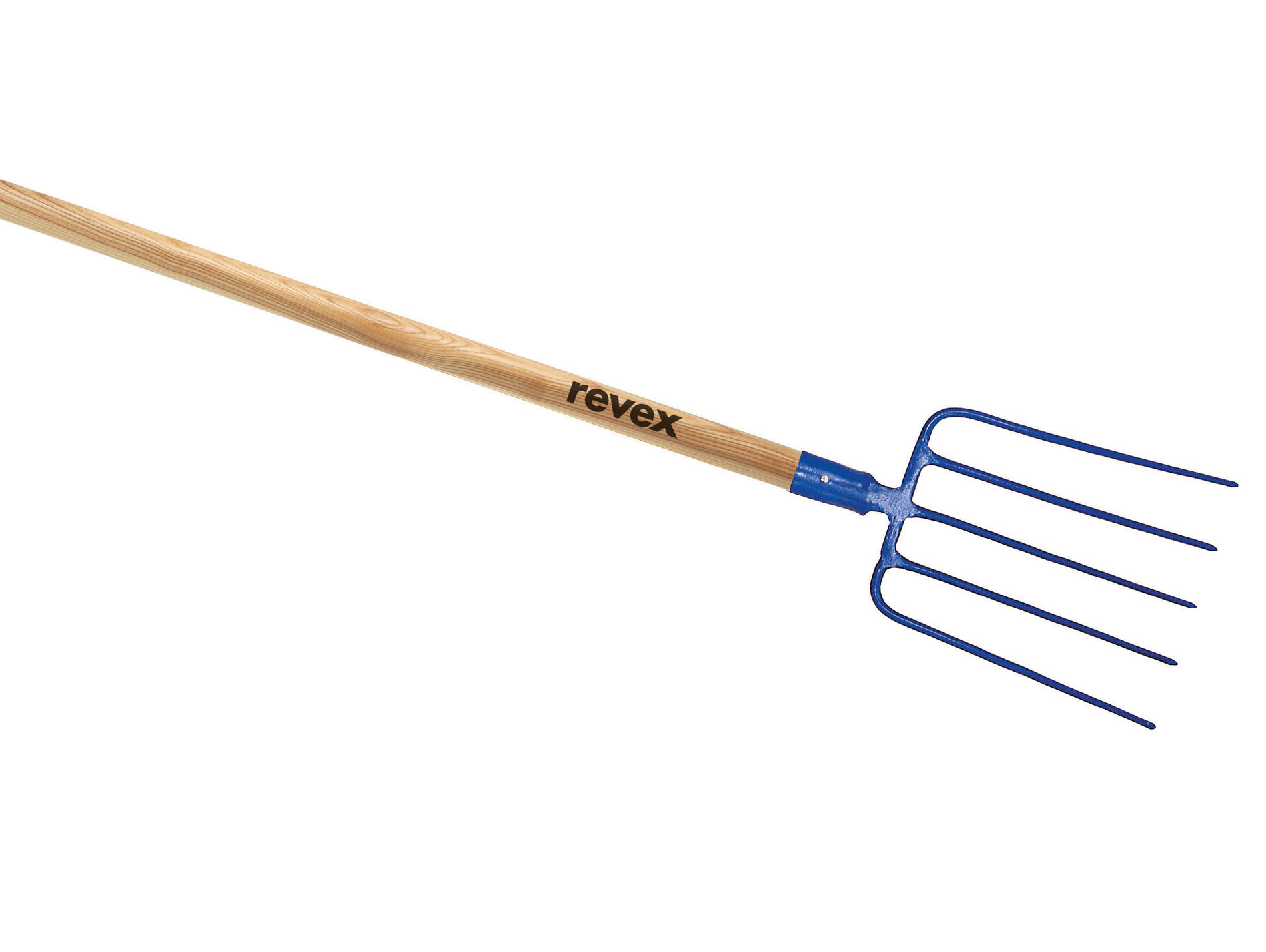 Fourche à fumier REVEX à douille 5 dents 30cm sans manche
