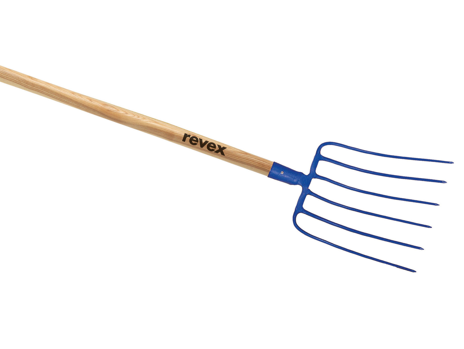 Fourche à maïs REVEX à douille 6 dents 32cm sans manche